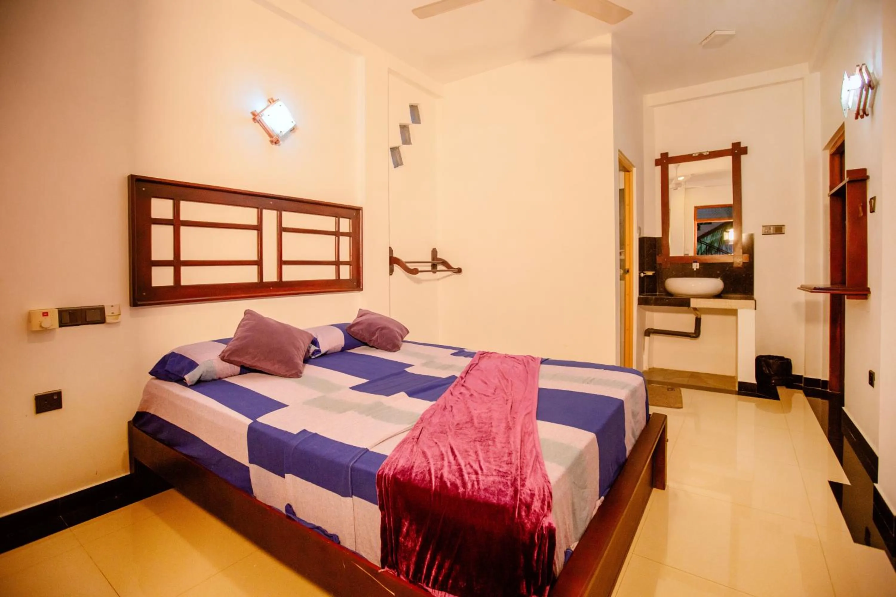 Bedroom, Bed in Yala River Face Inn