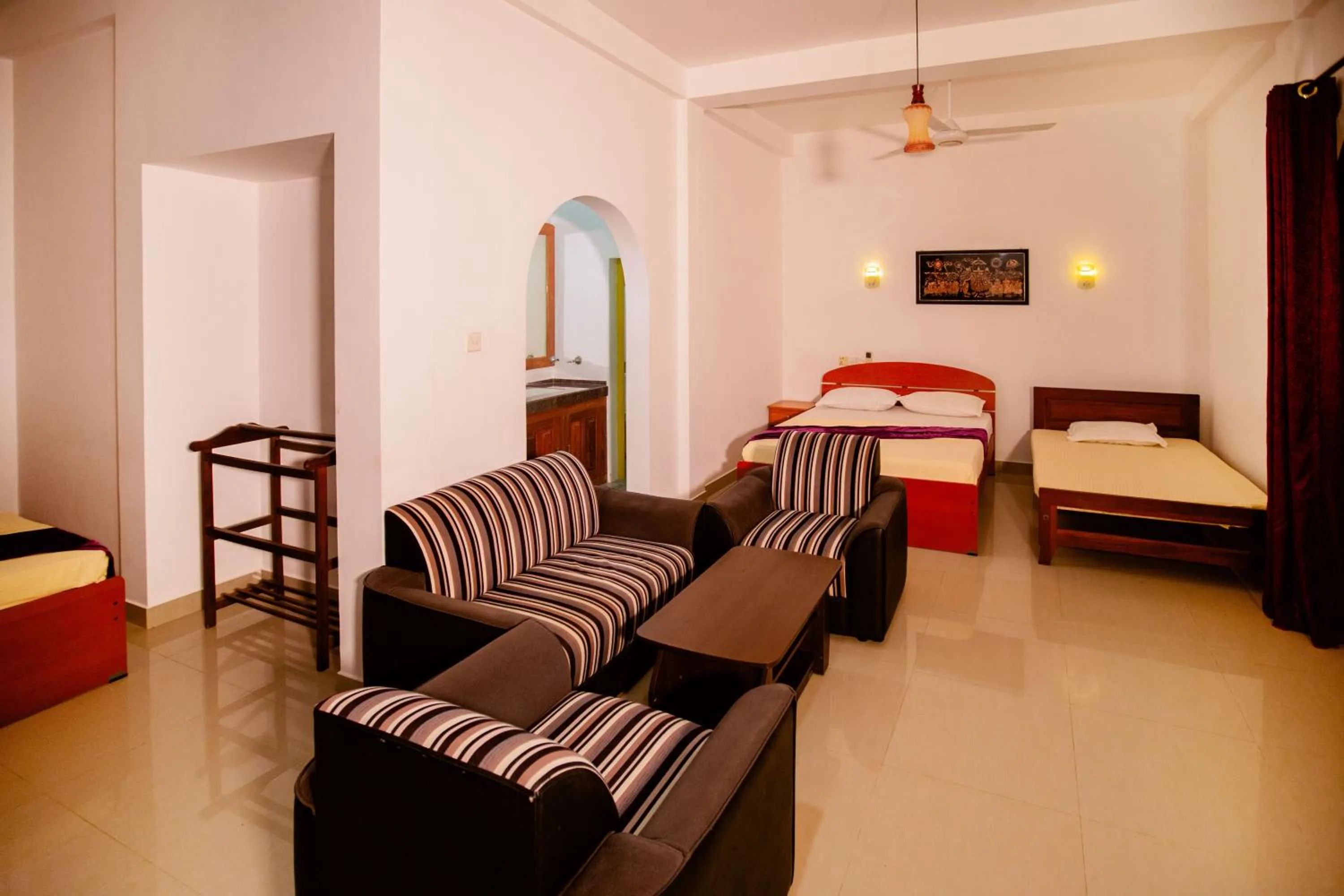 Family, Bed in Yala River Face Inn