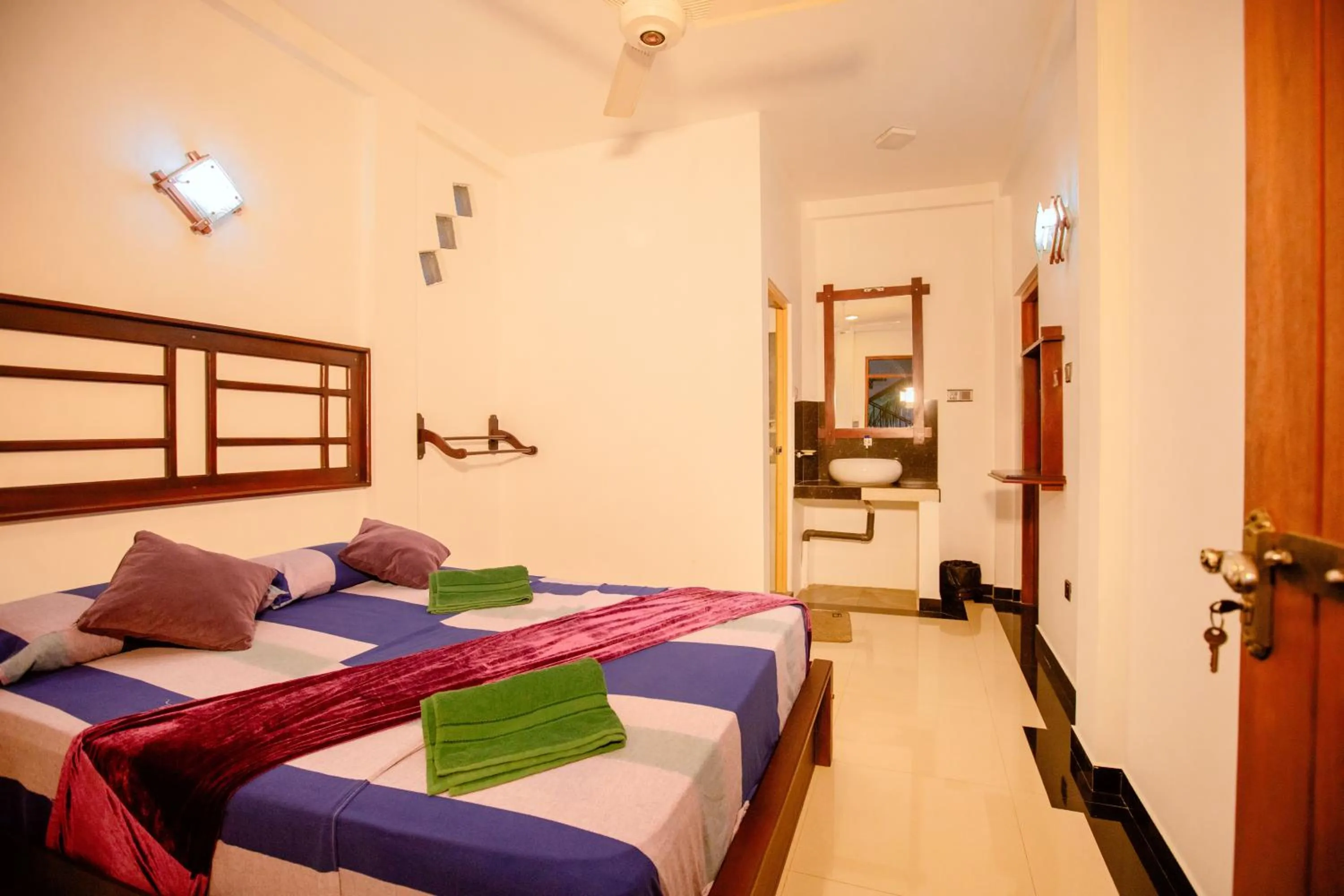 Bedroom, Bed in Yala River Face Inn