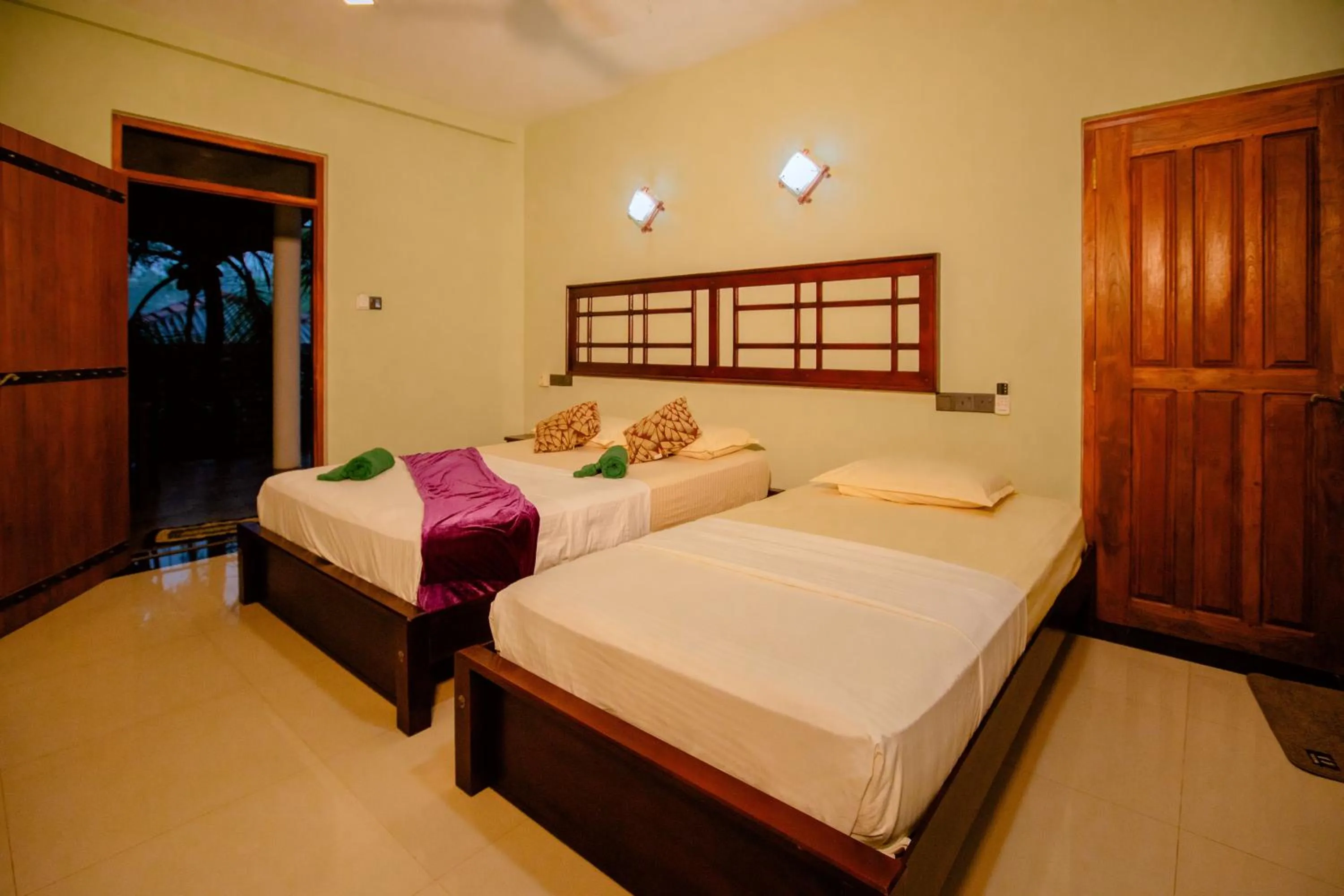 Bedroom, Bed in Yala River Face Inn