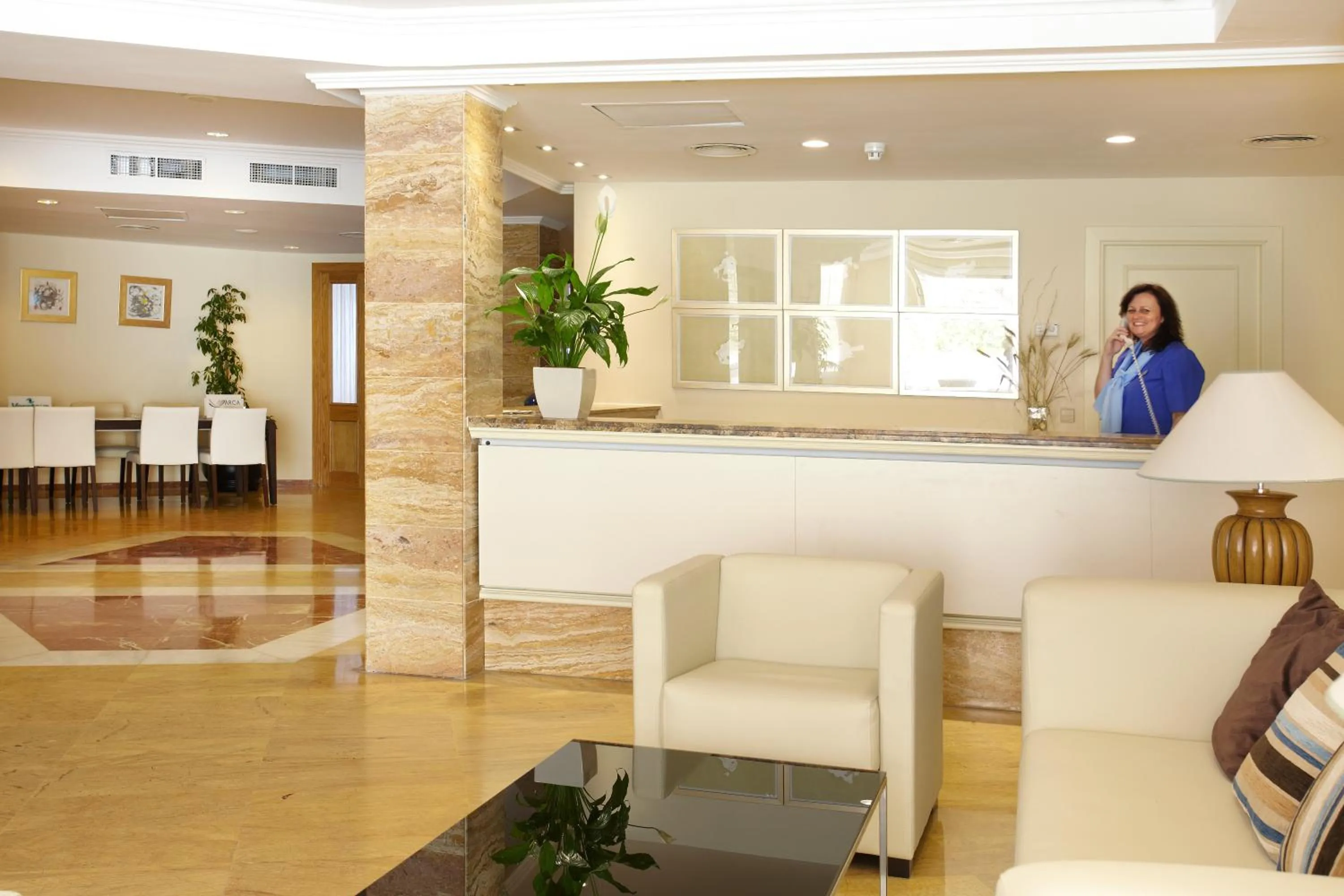 Lobby or reception in Grupotel Imperio Playa