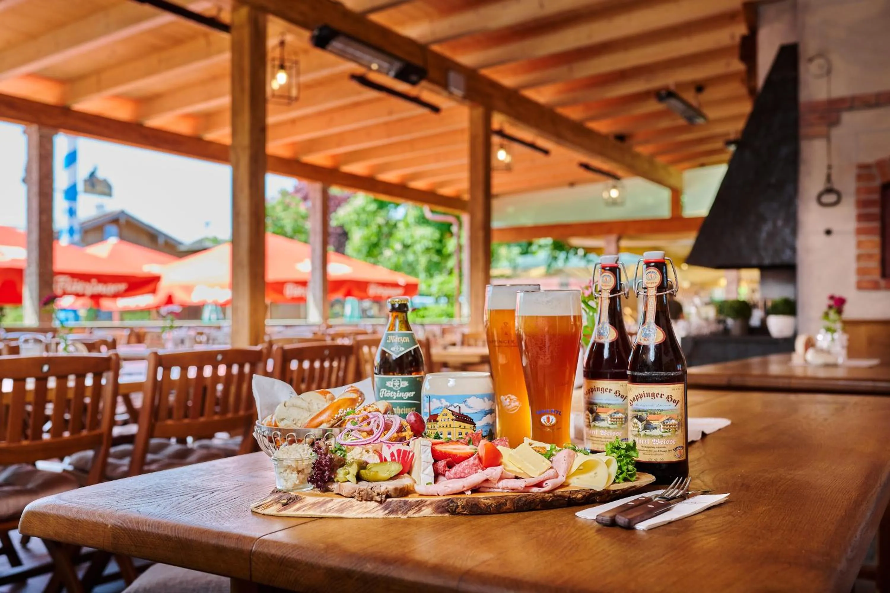 Food and drinks in Hotel Happinger Hof