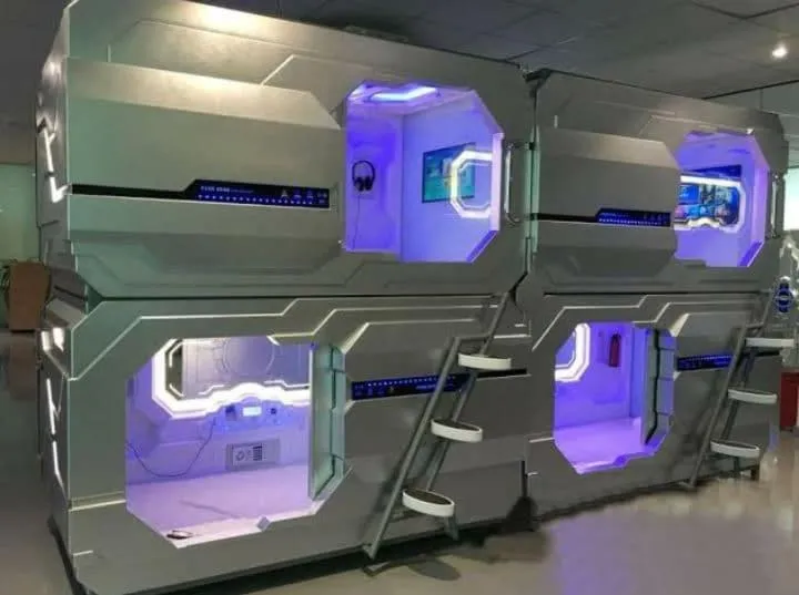 Photo of the whole room in TABHotel Capsule Bandung