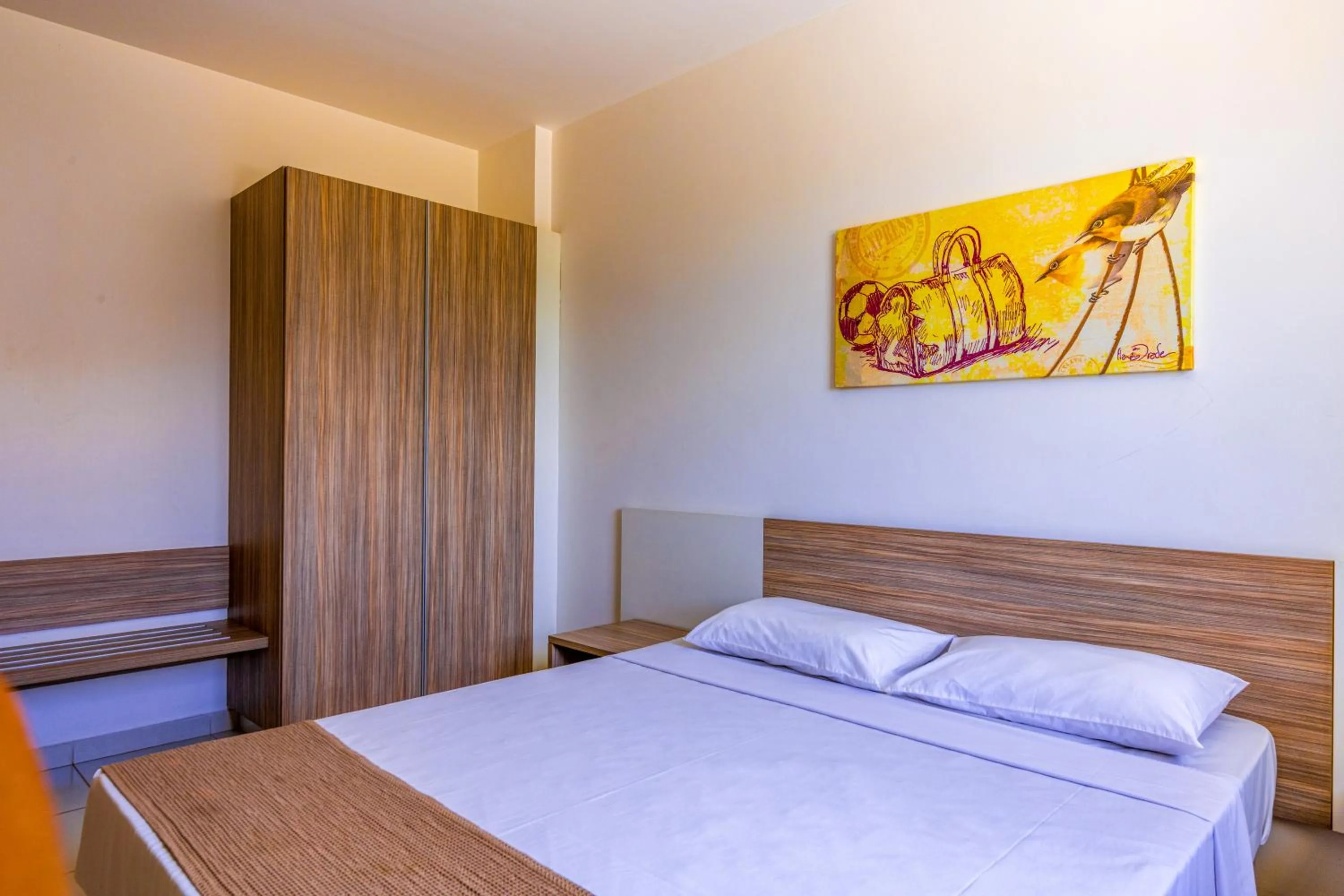 wardrobe, Bed in Riviera Park Hotel by WAM Experience