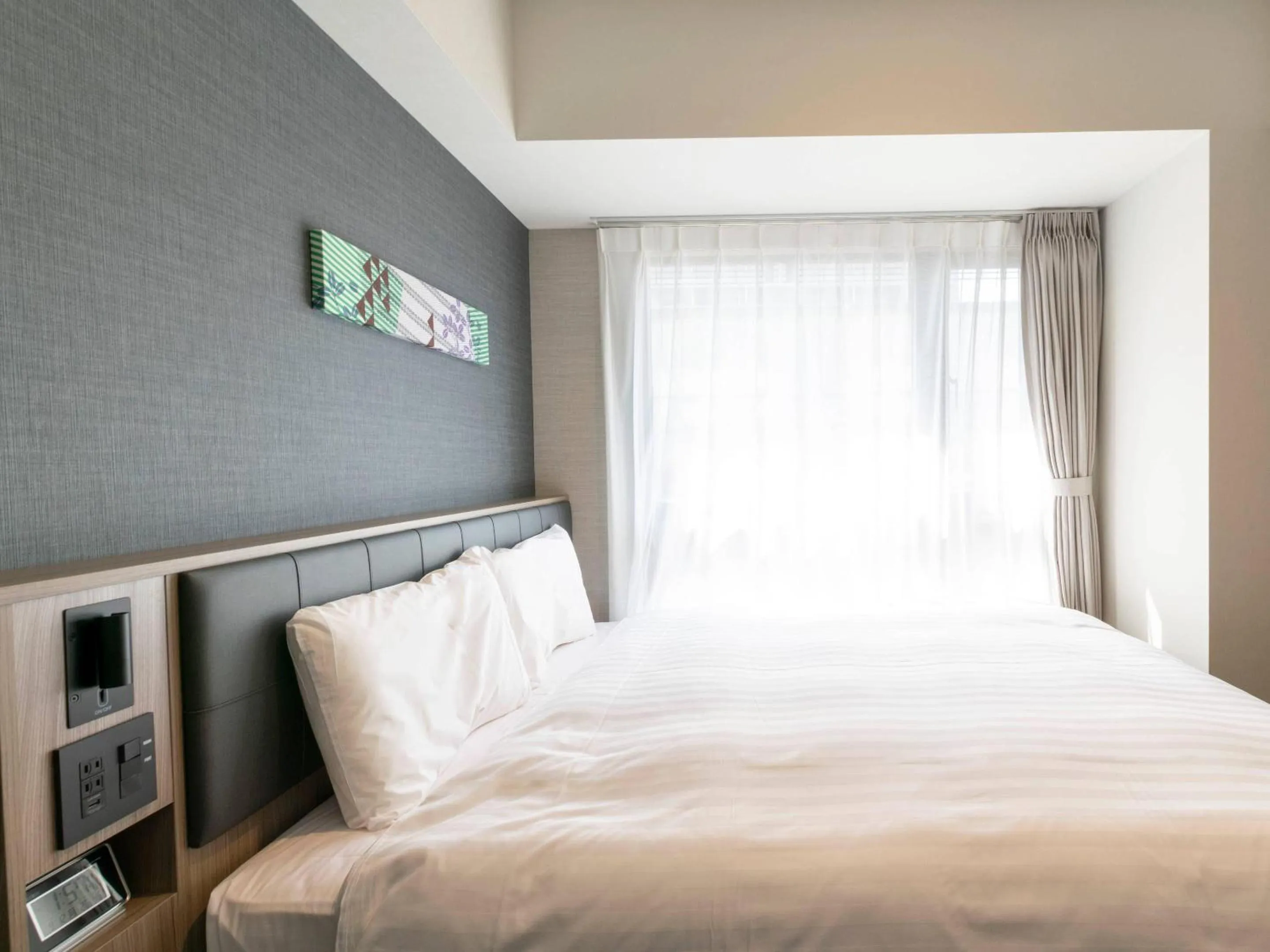 Bedroom, Bed in Comfort Hotel ERA Kyoto Toji