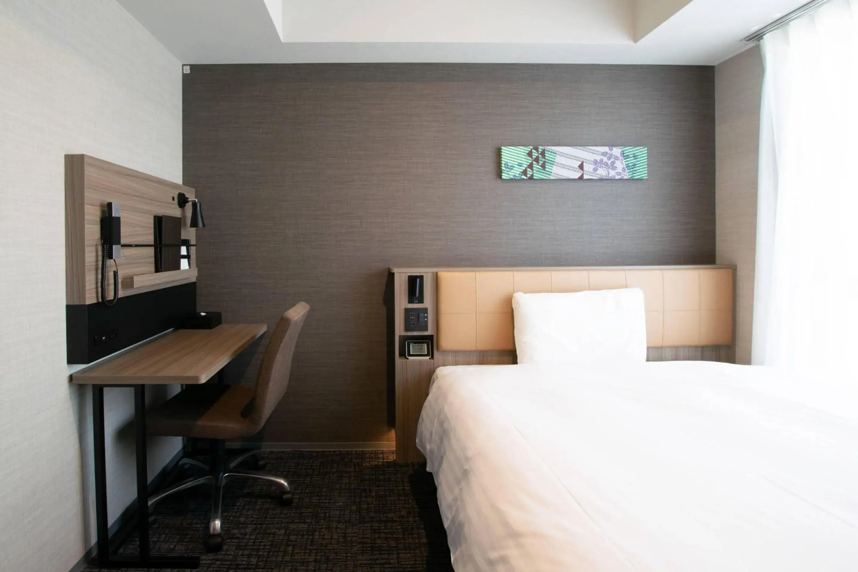 Bedroom, Bed in Comfort Hotel ERA Kyoto Toji Bedroom, Bed in Comfort Hotel ERA Kyoto Toji