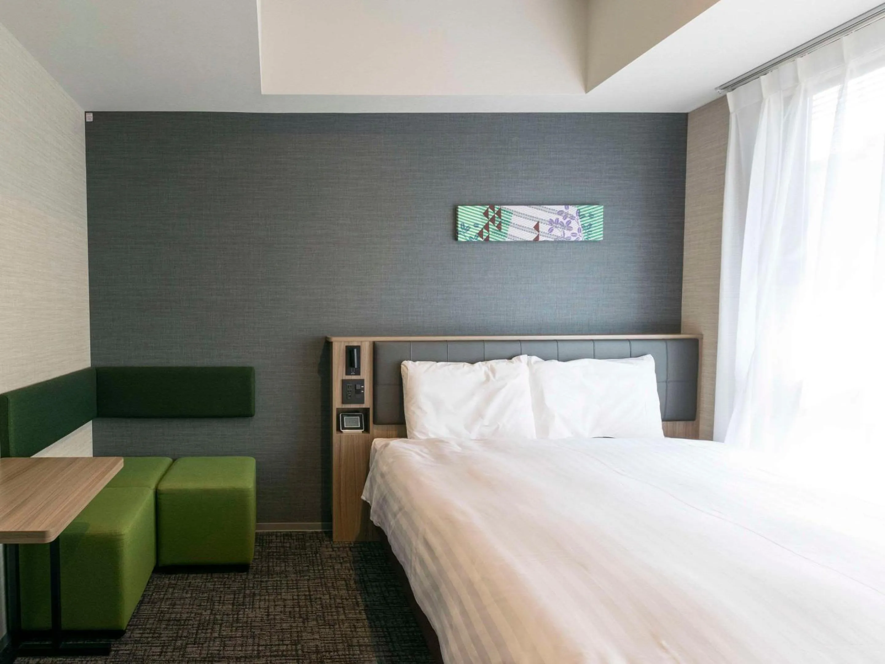 Bedroom, Bed in Comfort Hotel ERA Kyoto Toji