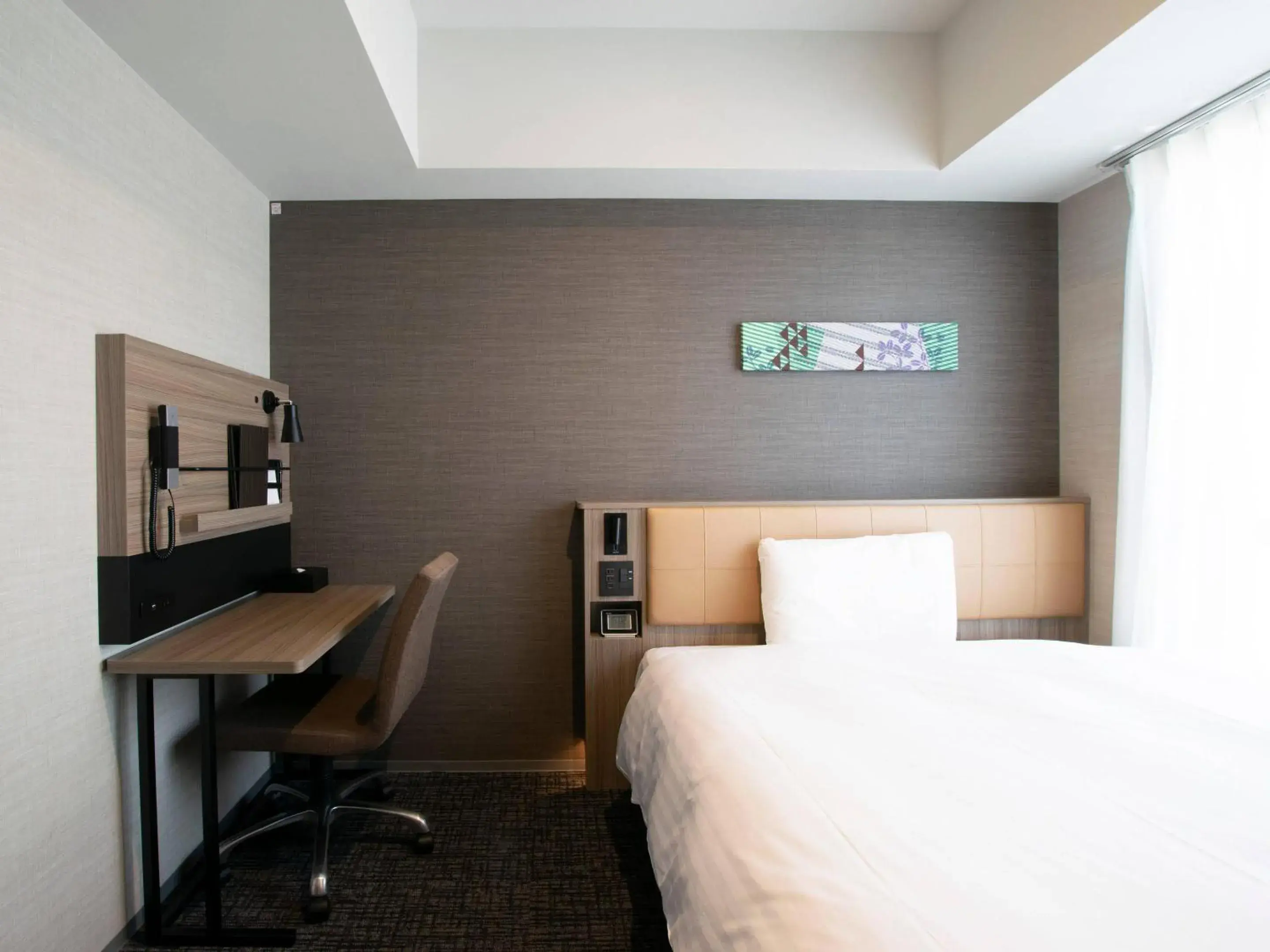 Bedroom, Bed in Comfort Hotel ERA Kyoto Toji Bedroom, Bed in Comfort Hotel ERA Kyoto Toji