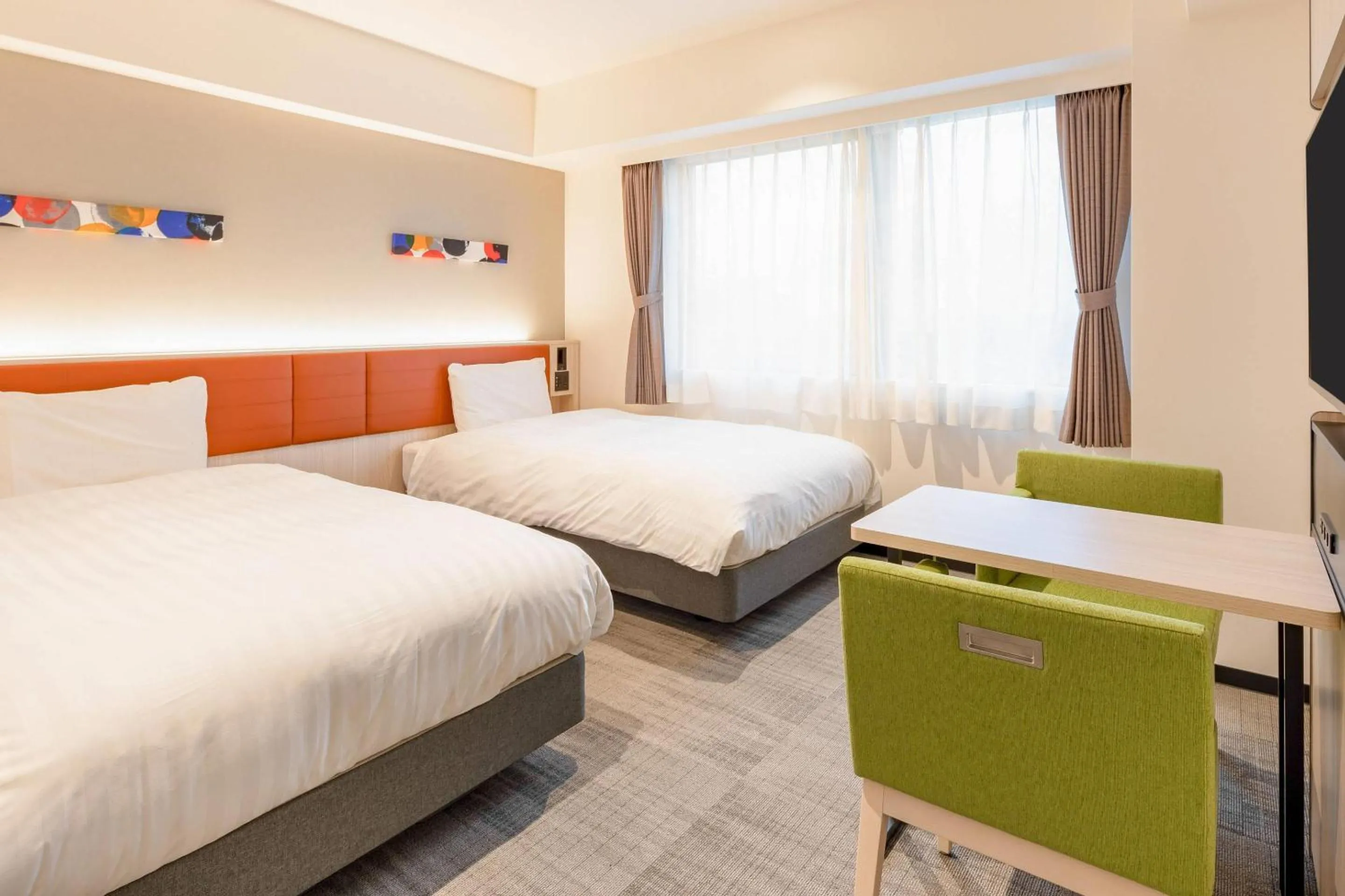 Bedroom, Bed in Comfort Hotel Kyoto Horikawagojo