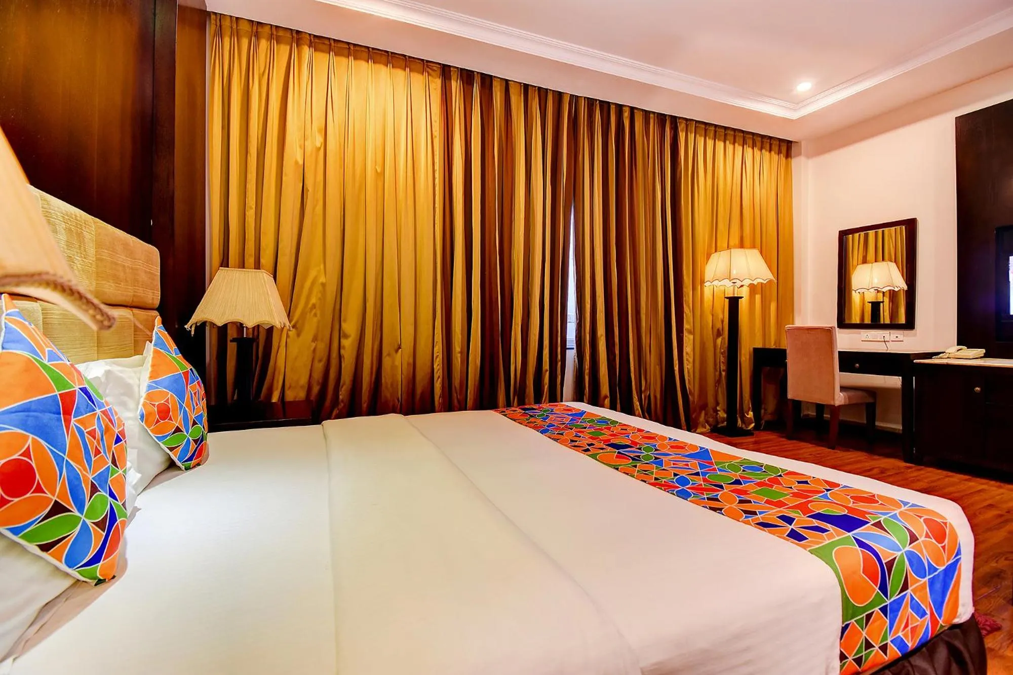 Bedroom, Bed in Oriva Suvee Boutique Banashankari