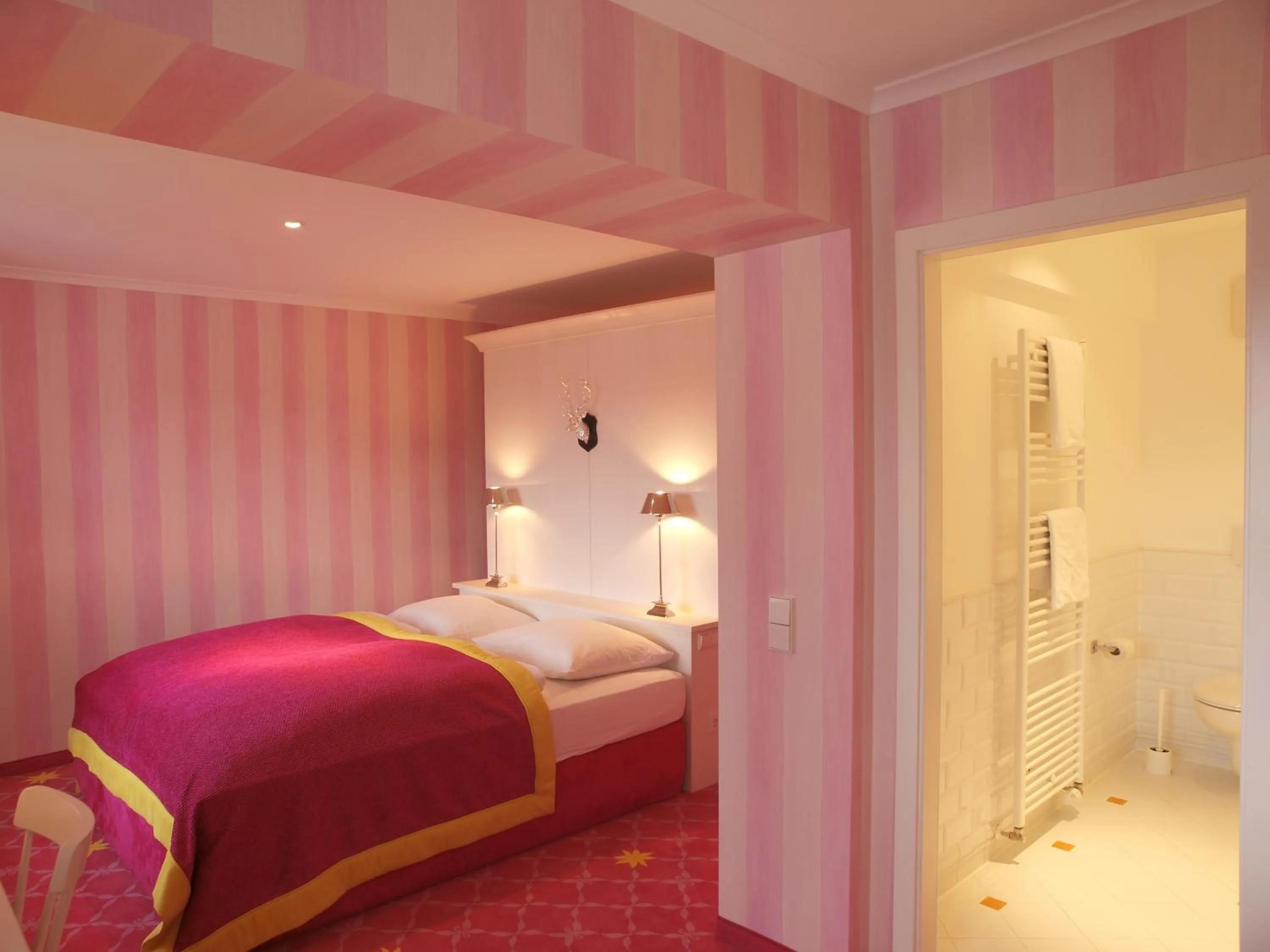 Photo of the whole room, Bed in Hotel & Restaurant Sonne