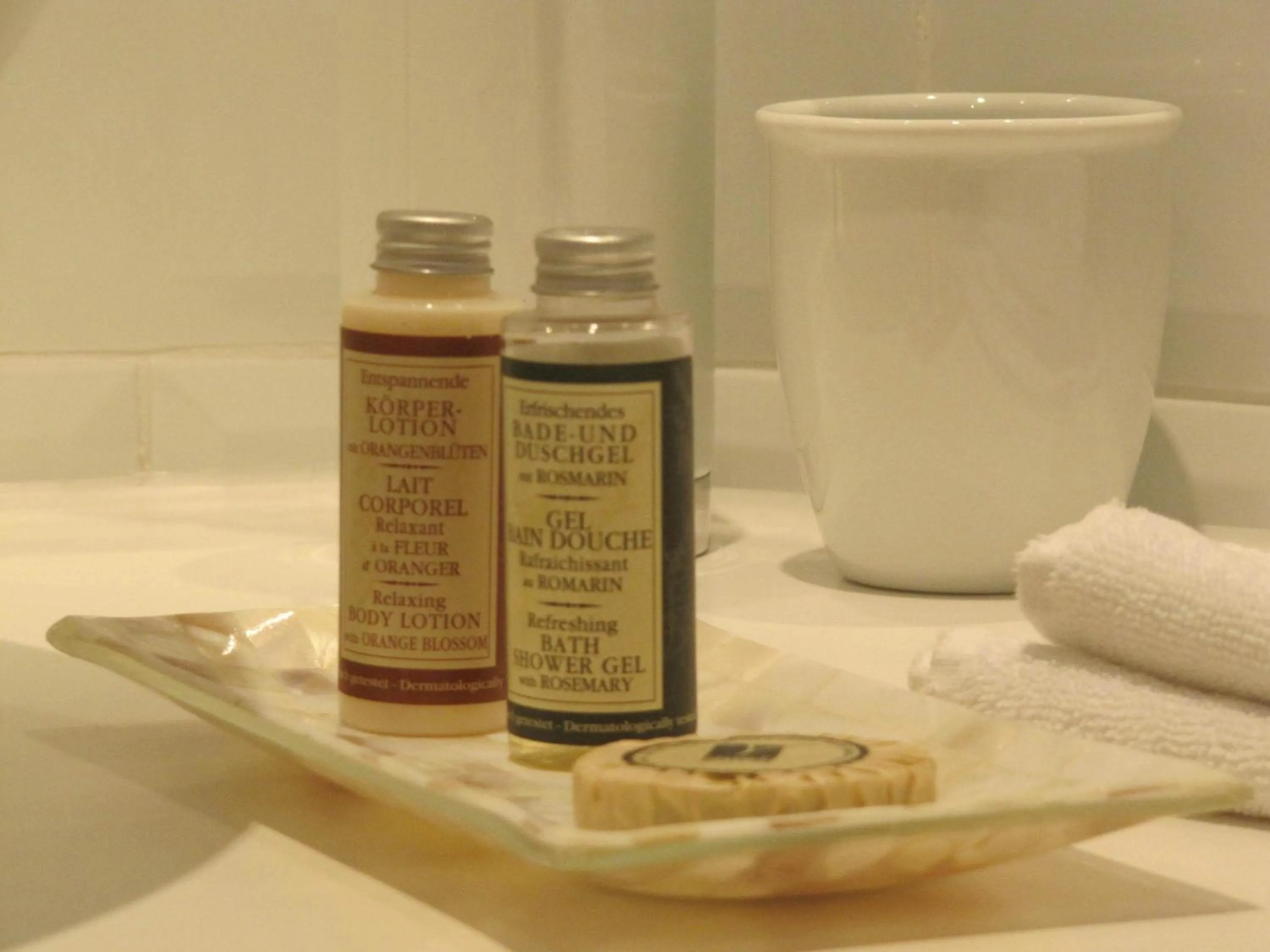 Bathroom in Hotel & Restaurant Sonne