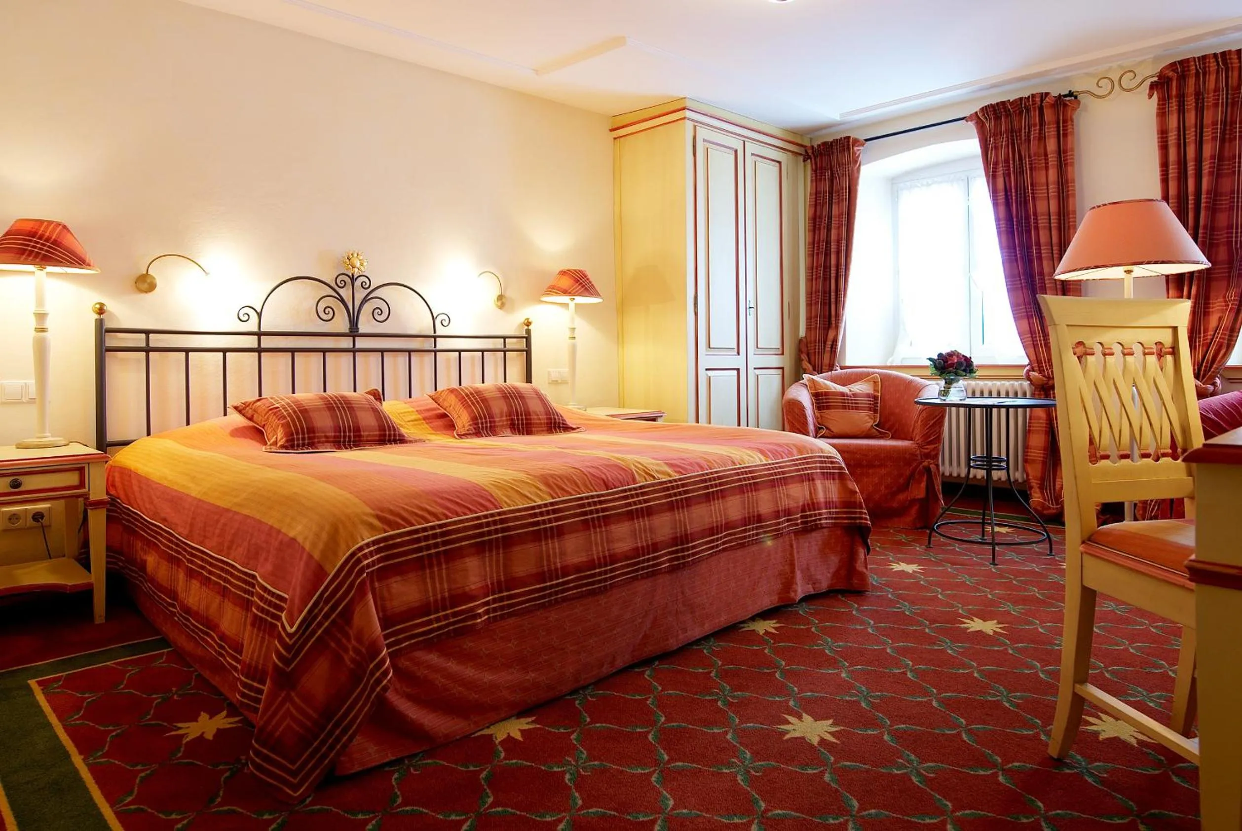 Photo of the whole room, Bed in Hotel & Restaurant Sonne