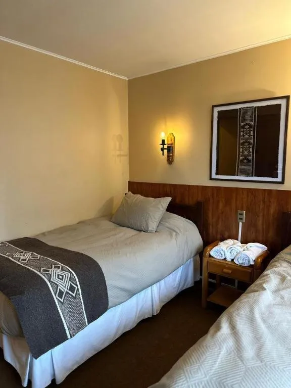 heating, Bed in Hotel Boutique WenuPillan