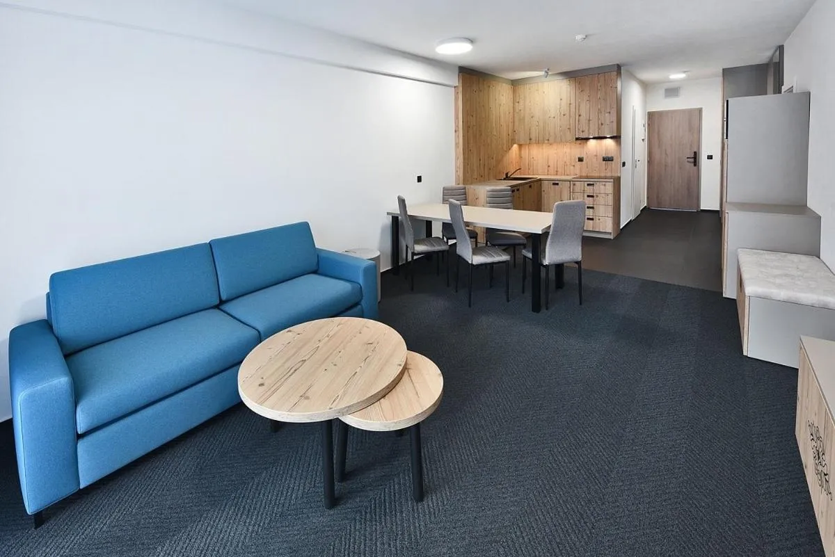 Kitchen or kitchenette in Apartmány Tri sestry Jasná