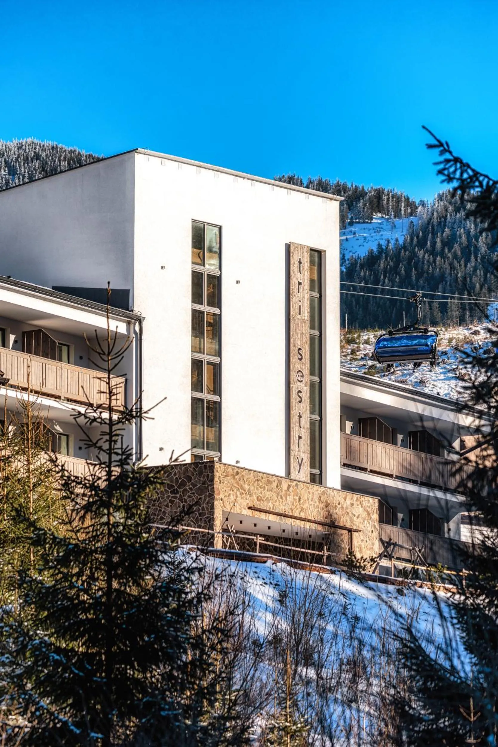 Property building in Apartmány Tri sestry Jasná