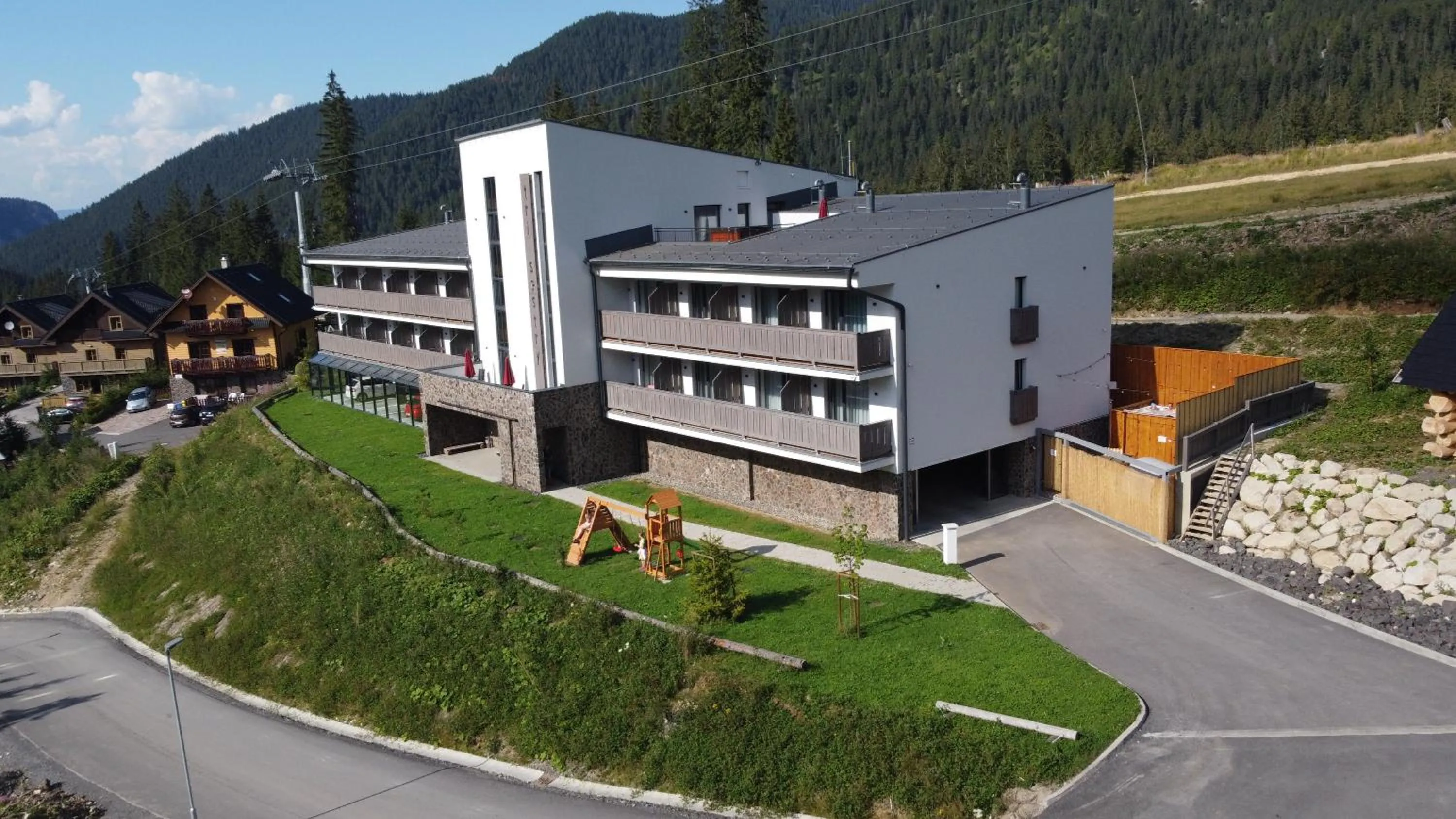 Property building in Apartmány Tri sestry Jasná