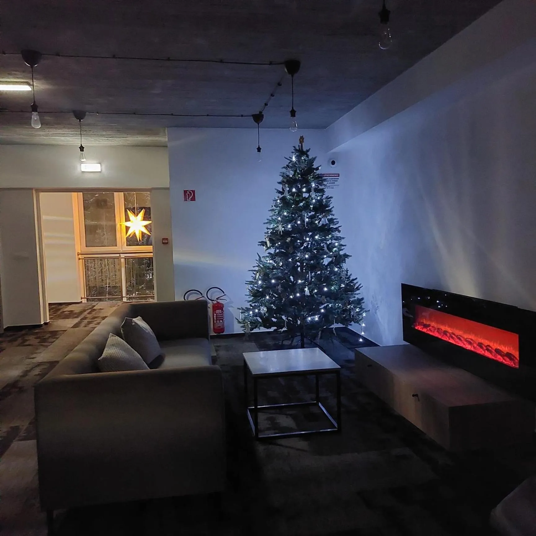 Communal lounge/ TV room in Apartmány Tri sestry Jasná