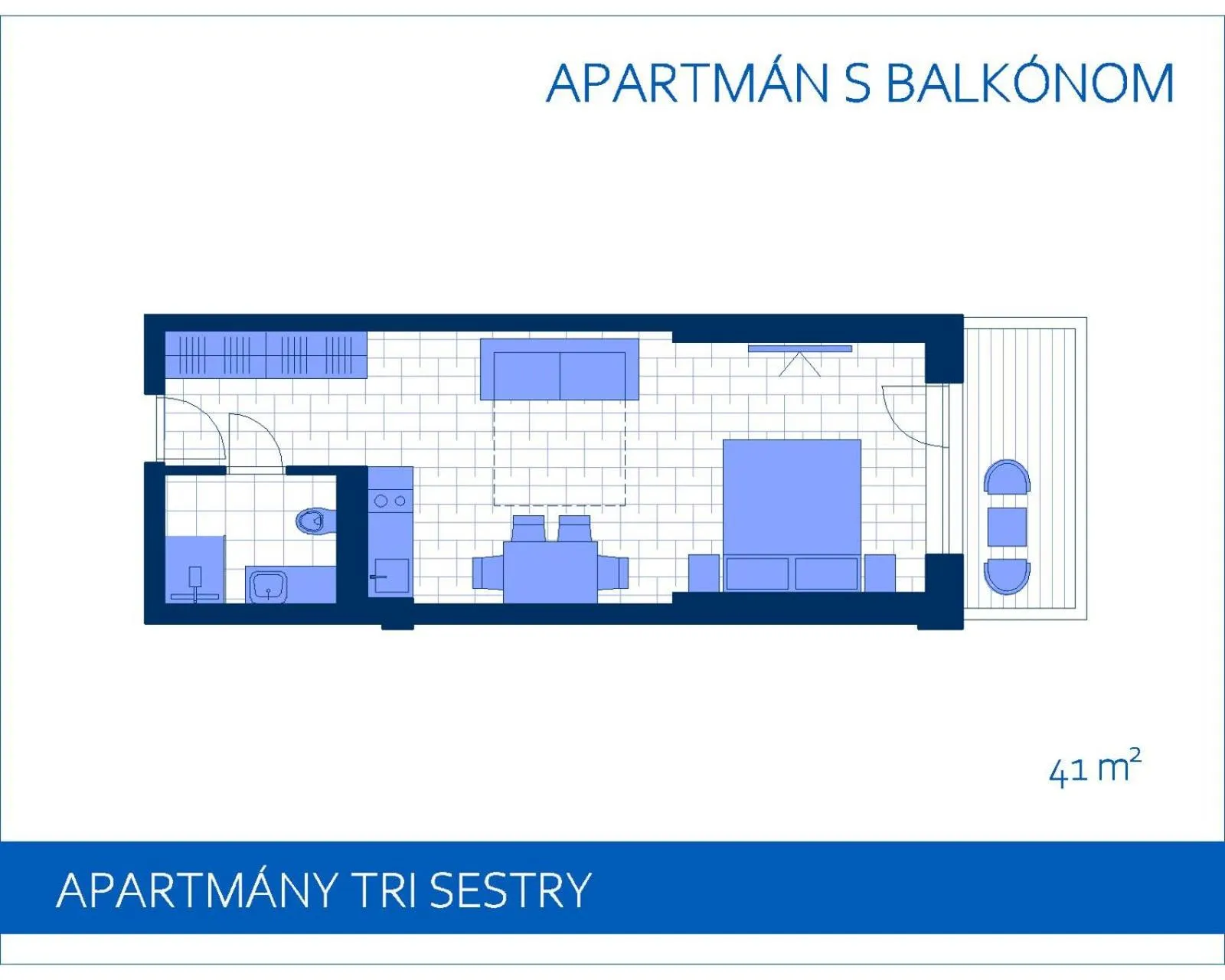 Floor plan in Apartmány Tri sestry Jasná