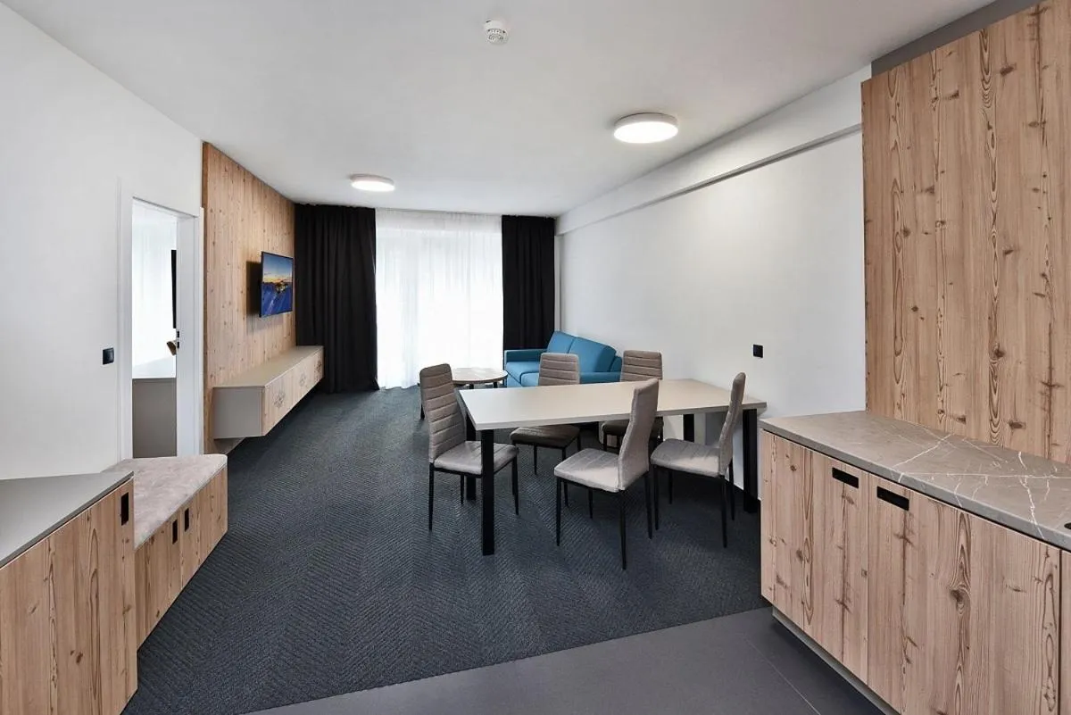 Kitchen or kitchenette in Apartmány Tri sestry Jasná