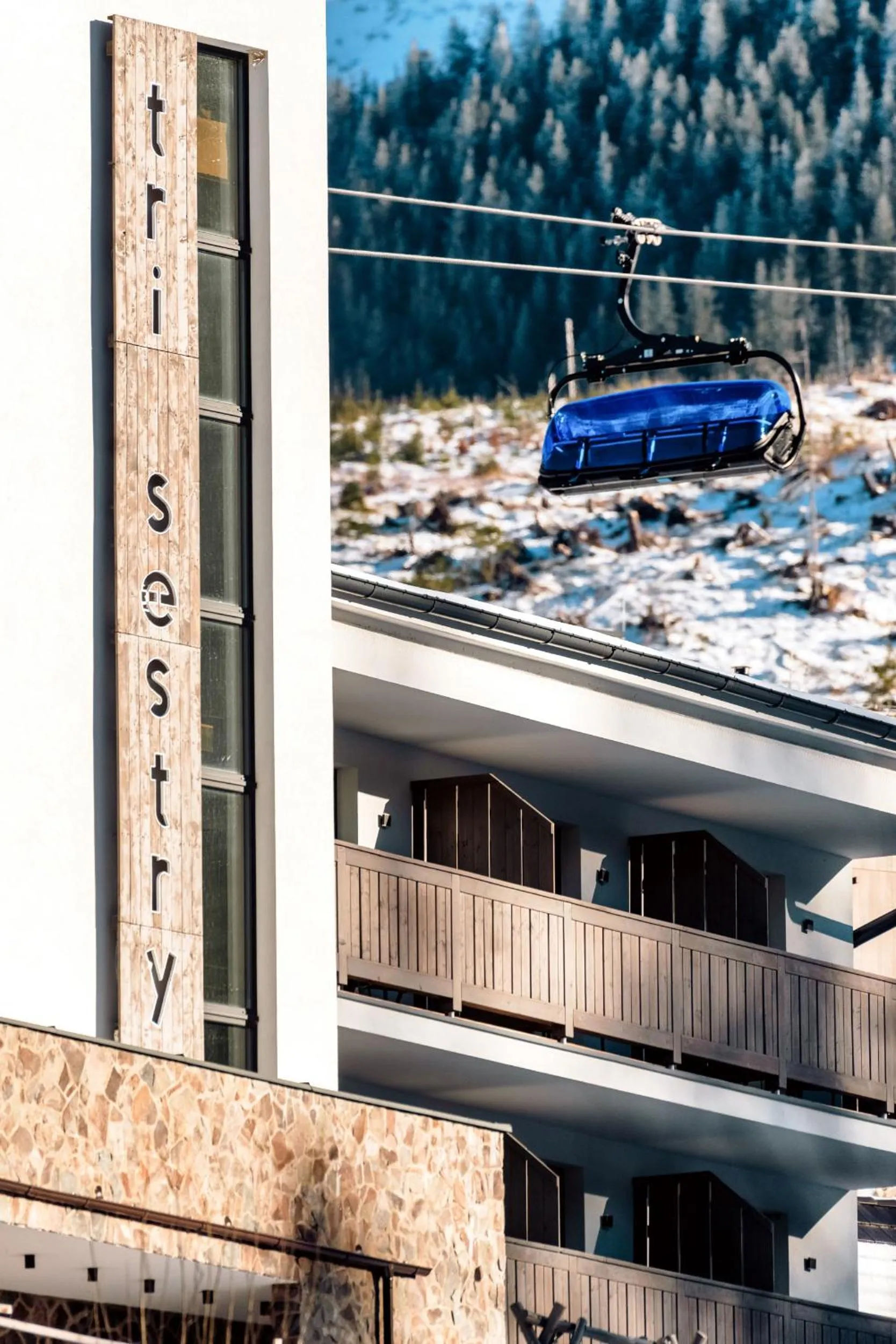 Property building in Apartmány Tri sestry Jasná