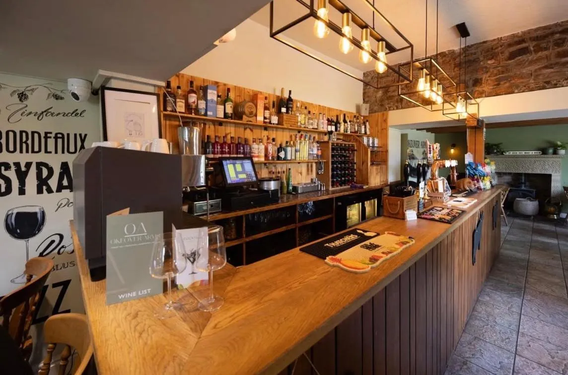 Lounge or bar in The Okeover Arms