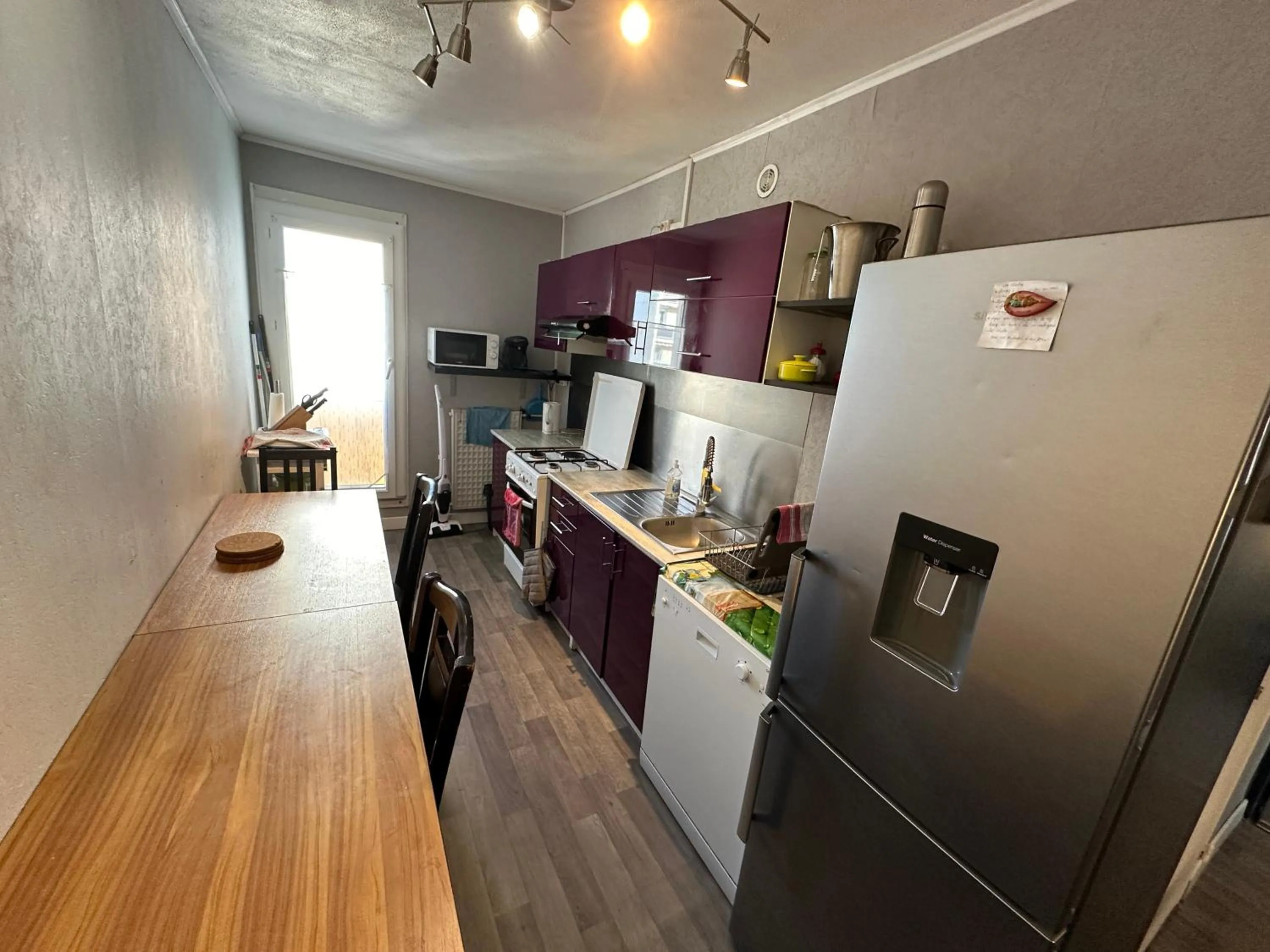 Kitchen or kitchenette in Les Meublés les Dômes du Parc