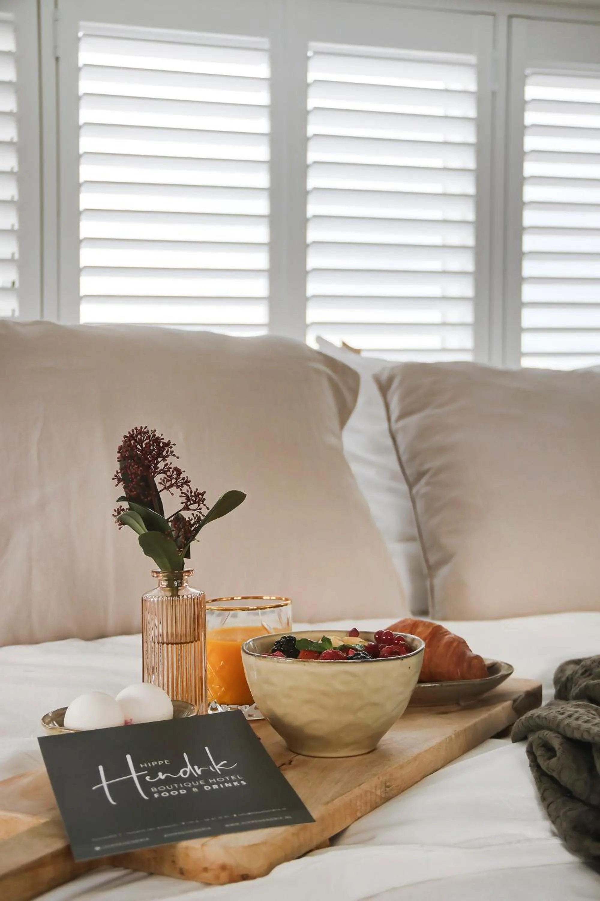 Breakfast, Bed in Boutique hotel Hippe Hendrik