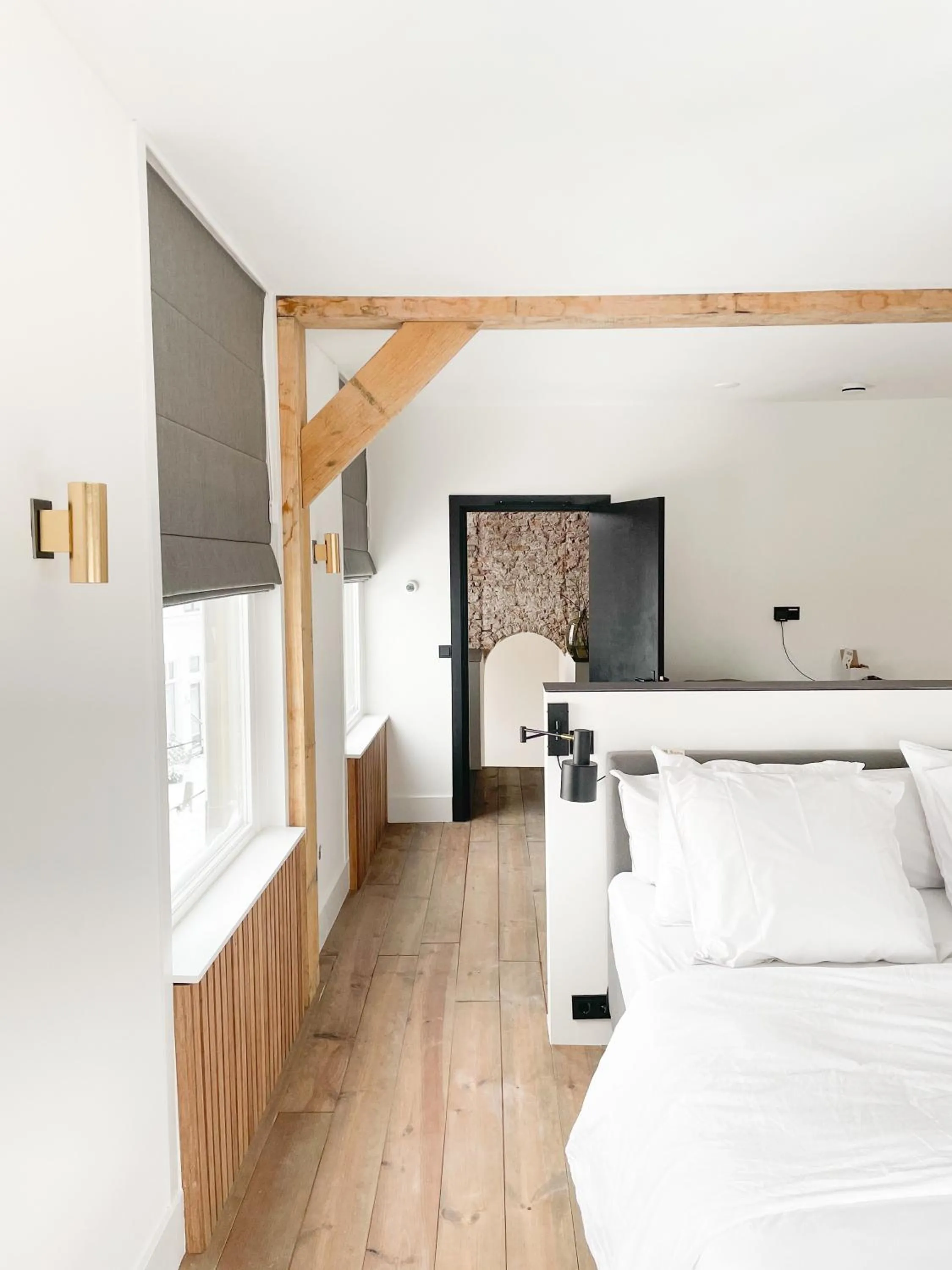 Bed in Boutique hotel Hippe Hendrik