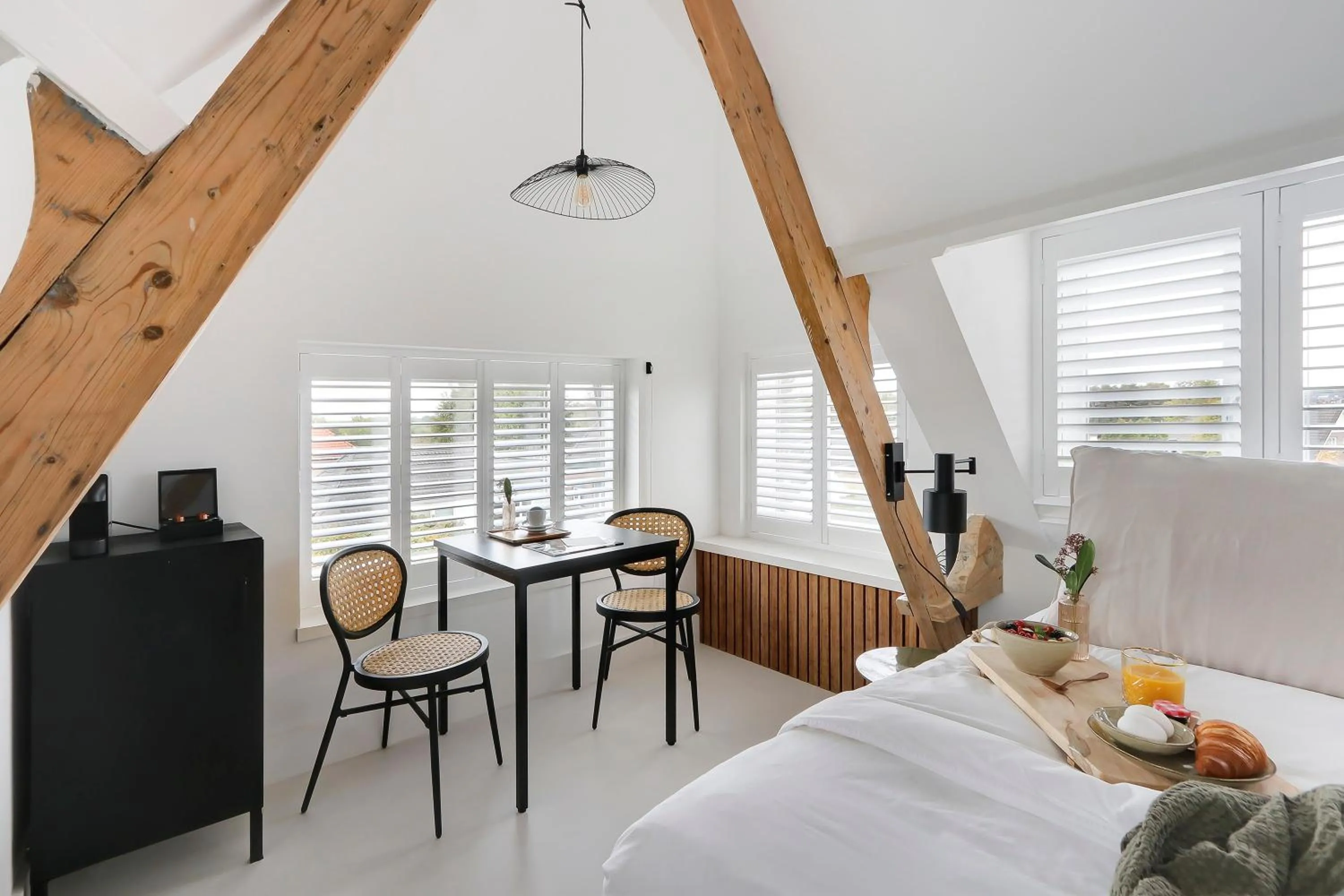 Bed in Boutique hotel Hippe Hendrik