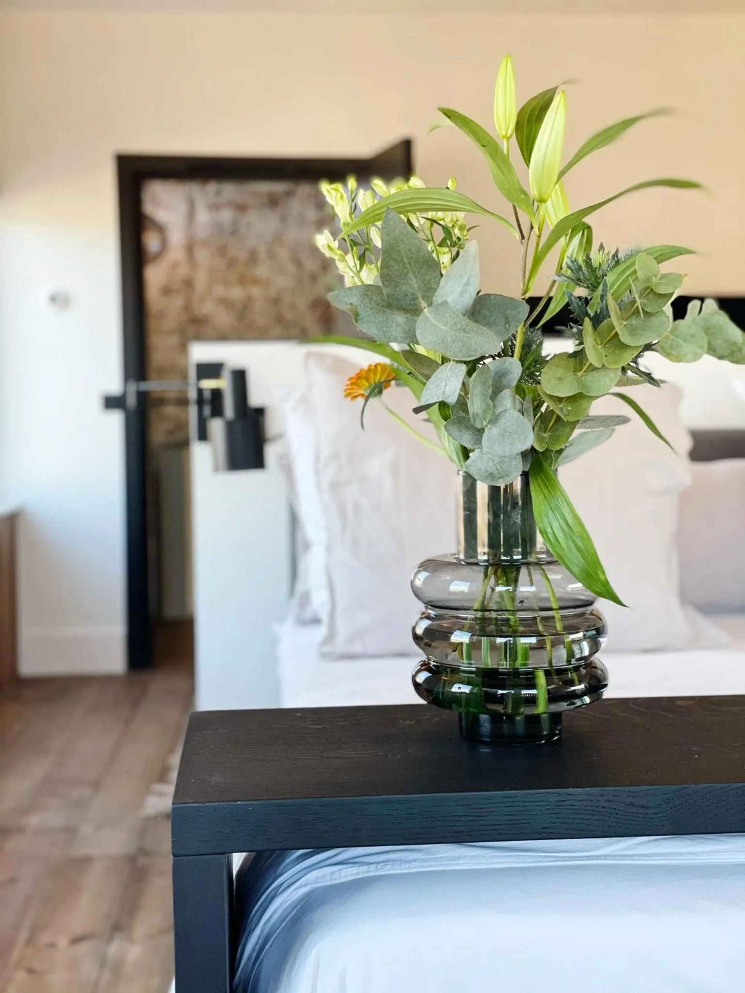 Bed in Boutique hotel Hippe Hendrik
