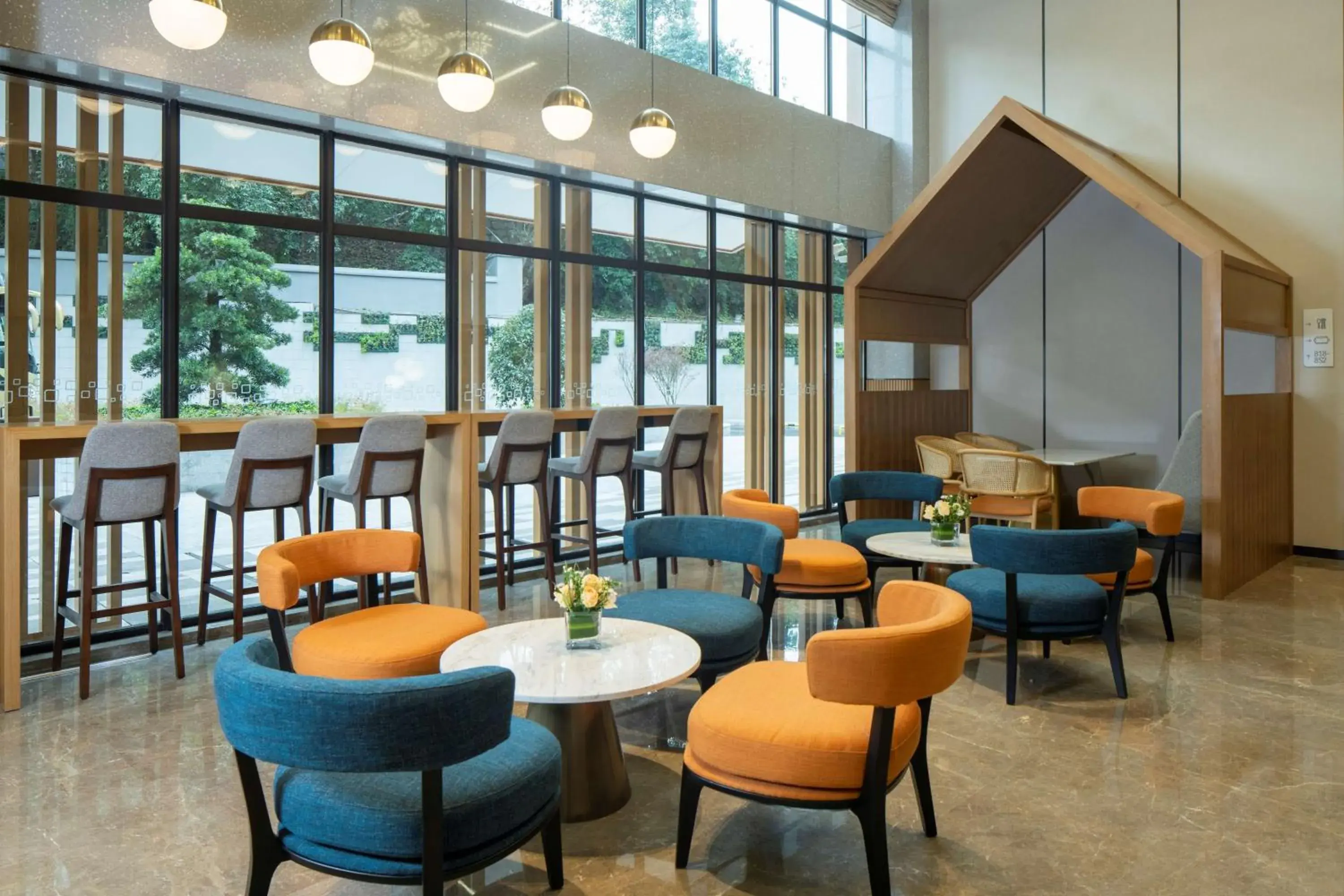 Lobby or reception in Hilton Garden Inn Guizhou Maotai Town Lobby or reception in Hilton Garden Inn Guizhou Maotai Town