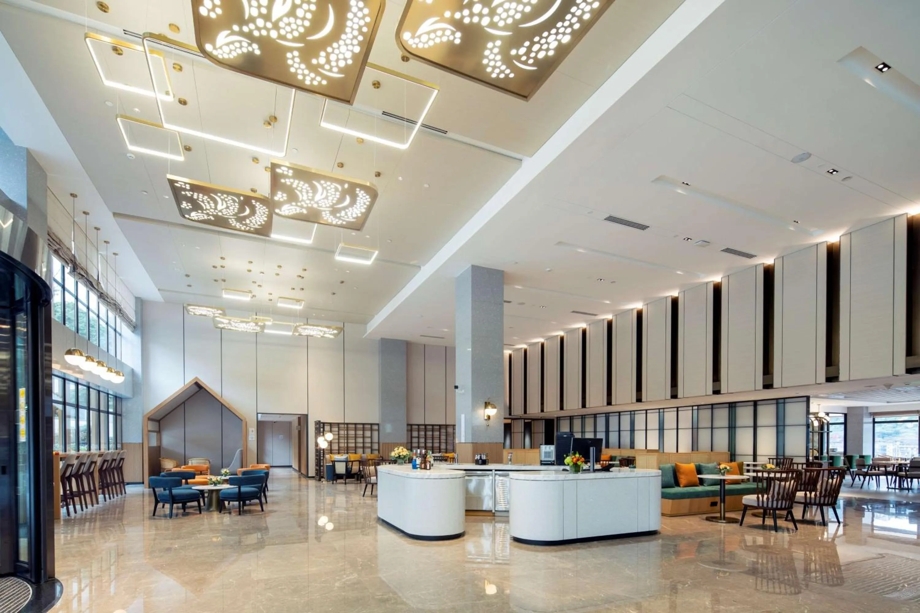 Lobby or reception in Hilton Garden Inn Guizhou Maotai Town