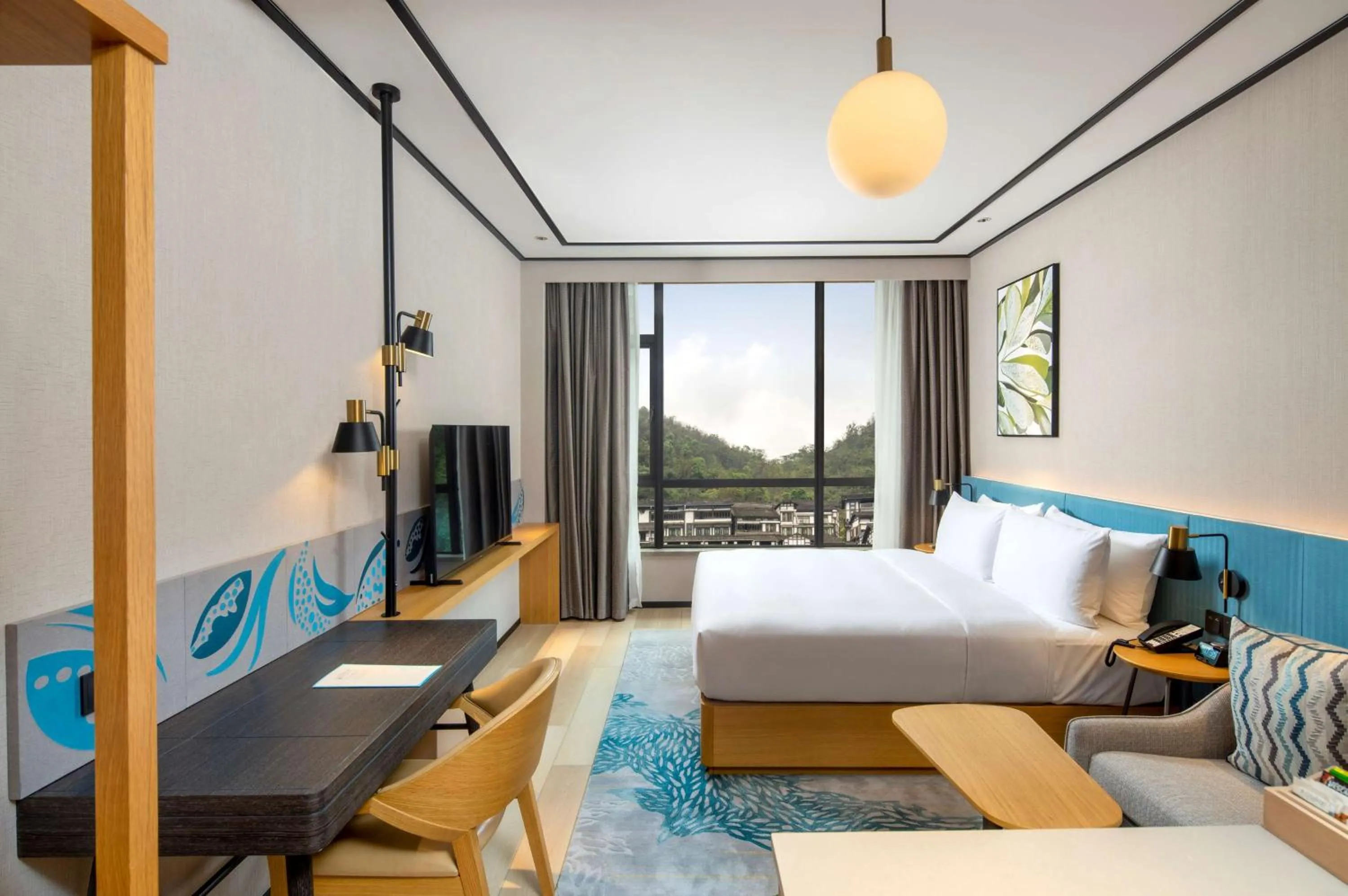 Bedroom, Bed in Hilton Garden Inn Guizhou Maotai Town