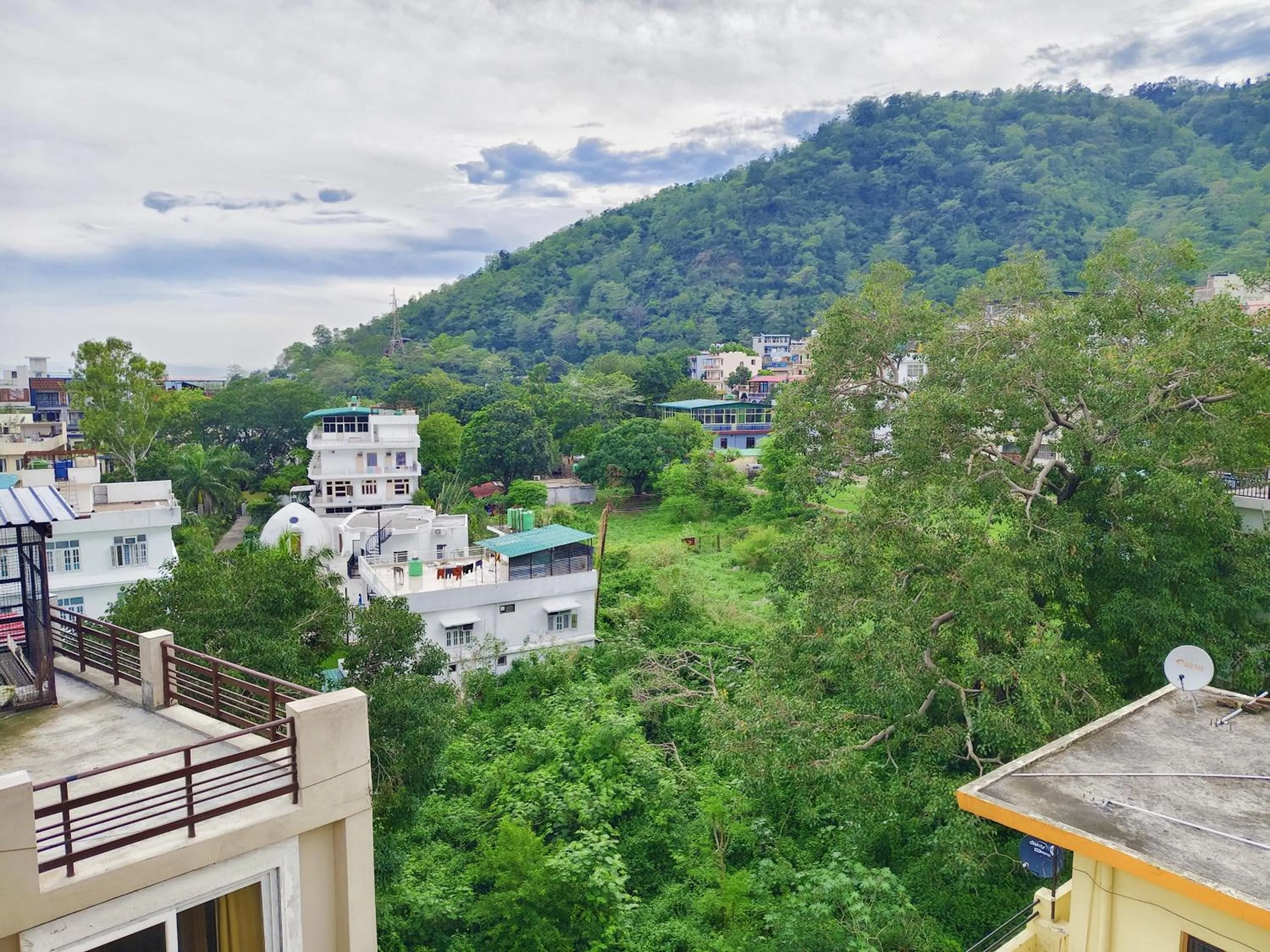 Balcony/Terrace in Devi music ashram