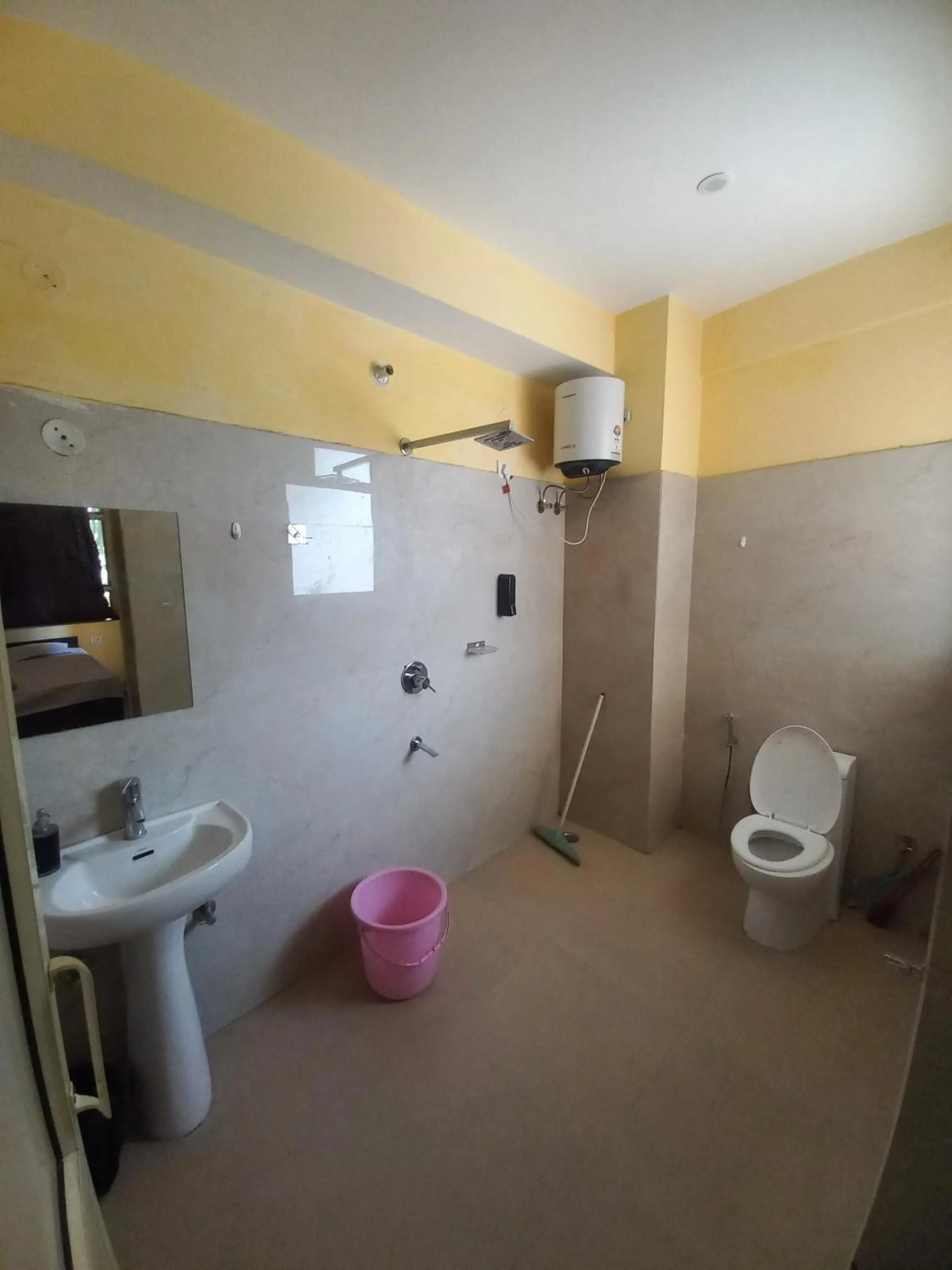Toilet in Devi music ashram