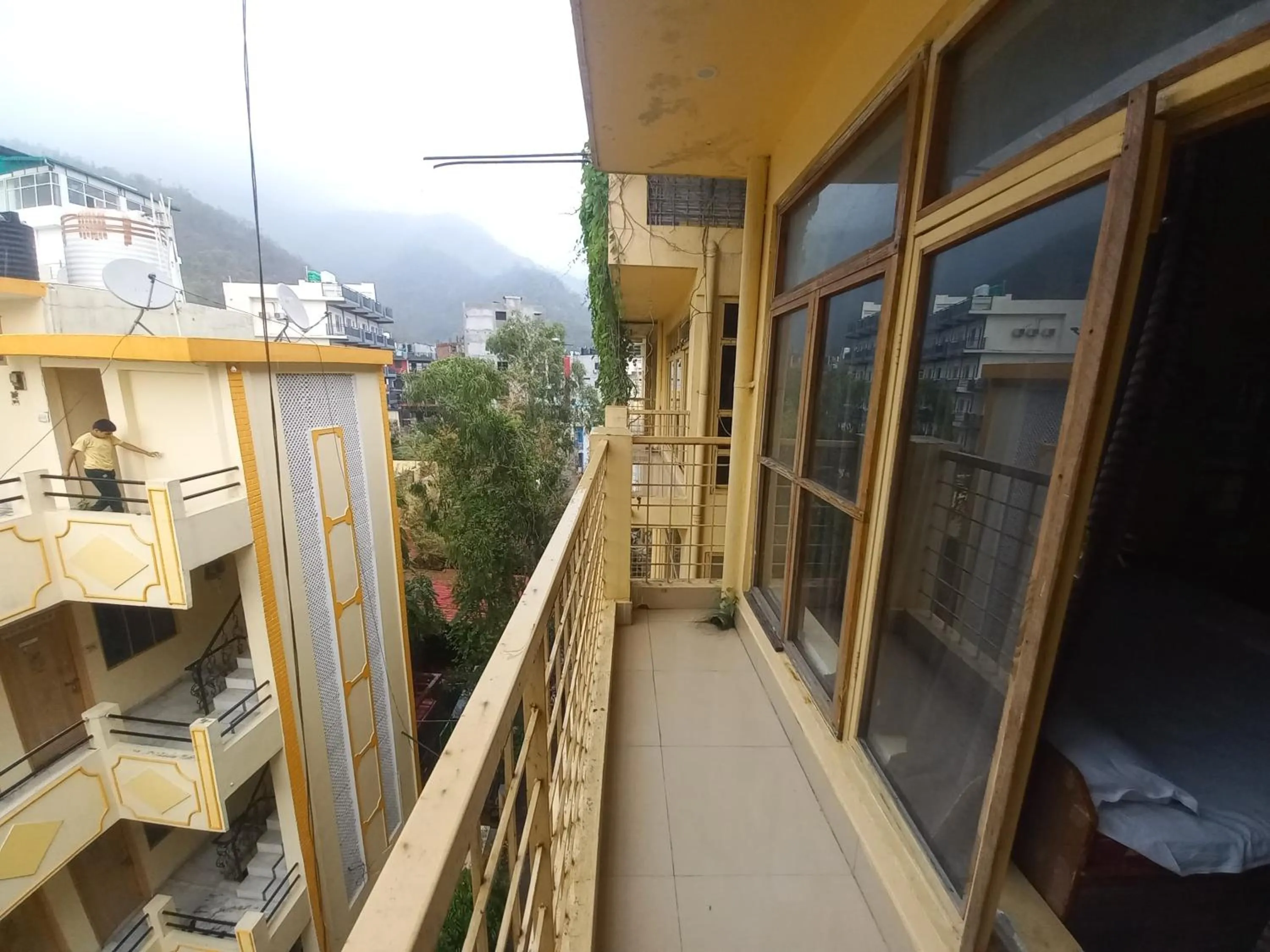 Balcony/Terrace in Devi music ashram