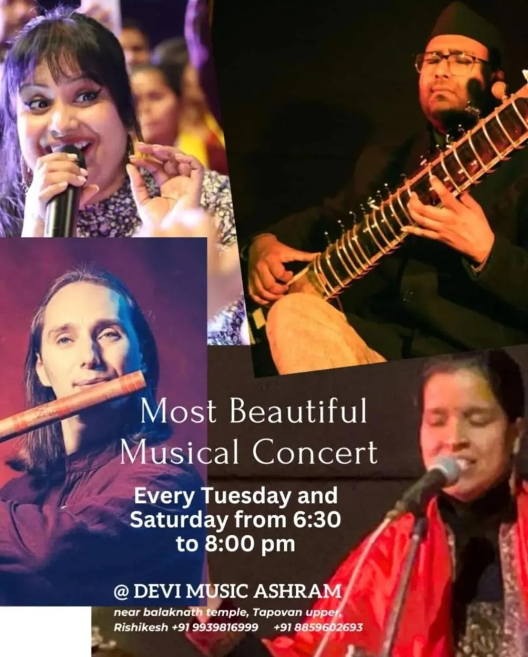 Entertainment in Devi music ashram