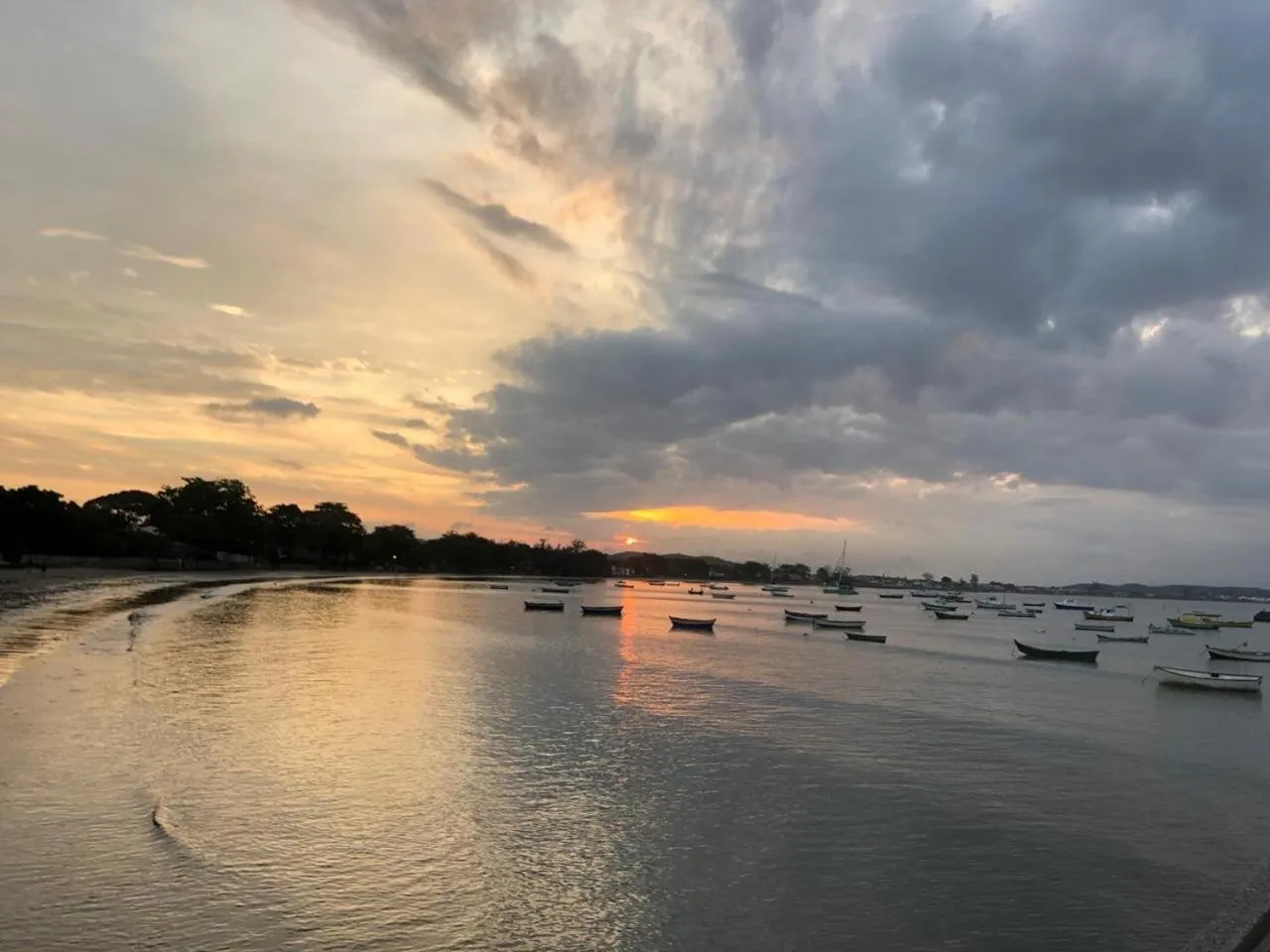 Sunset in Peixe Crew Manguinhos