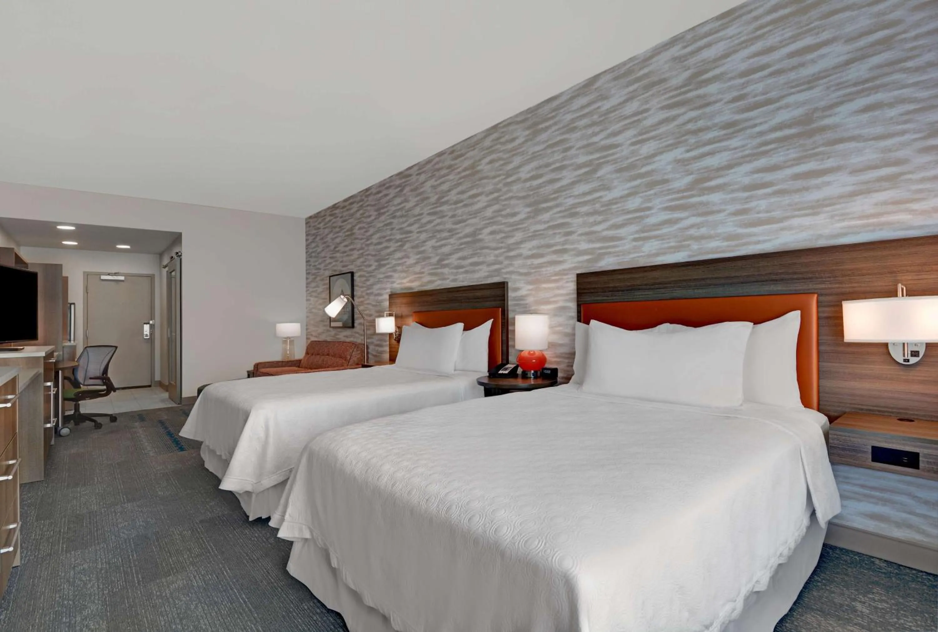 Bedroom, Bed in Home2 Suites by Hilton Fort Myers Colonial Blvd