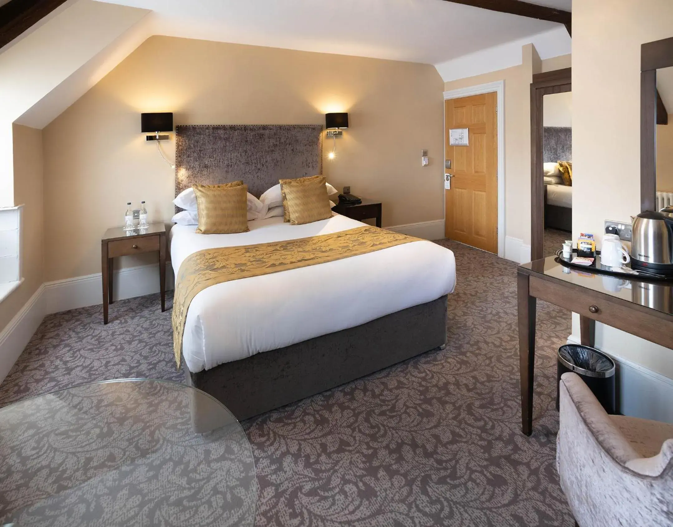 Bed in Barton Hall Hotel & Spa Bed in Barton Hall Hotel & Spa