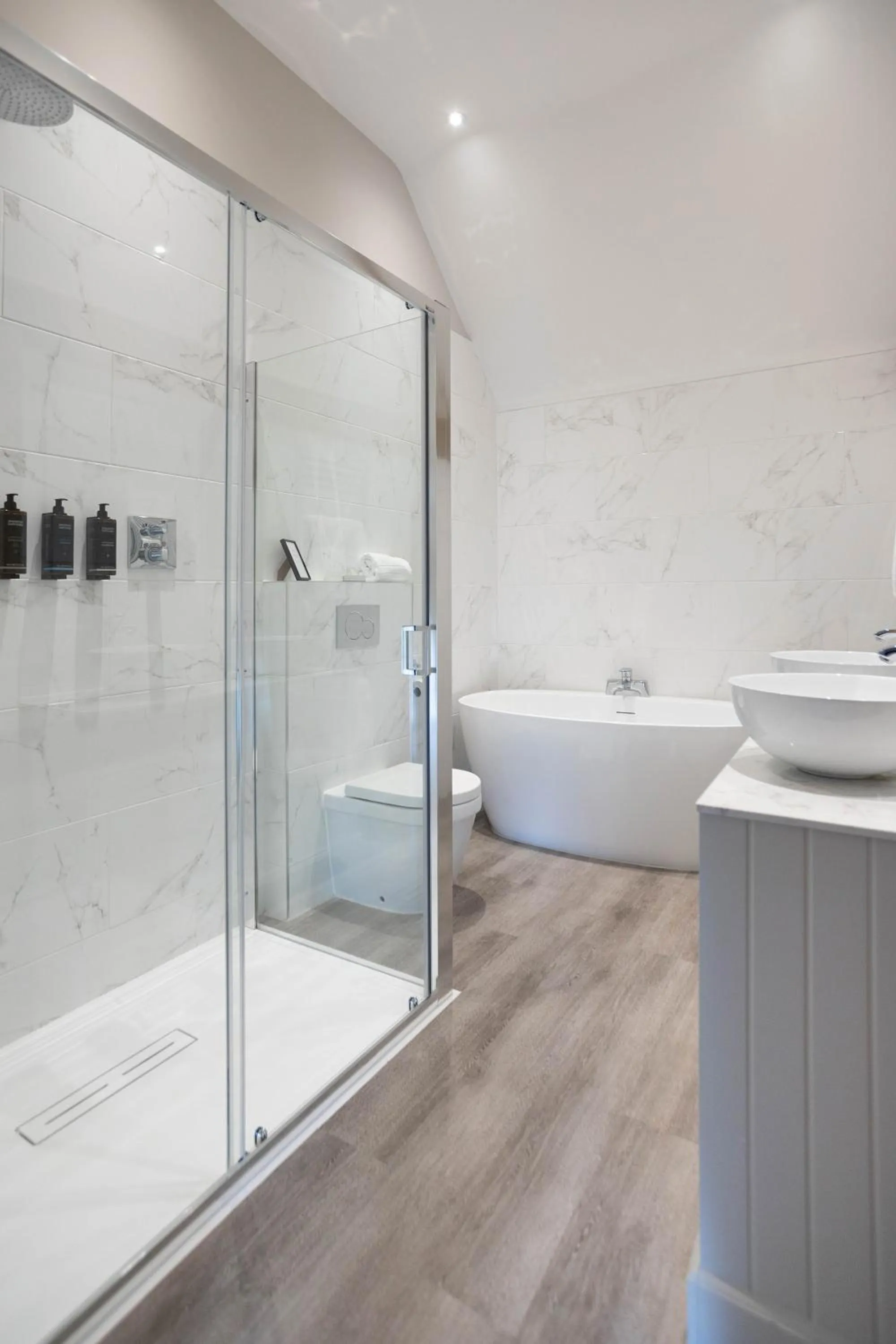 Shower in Barton Hall Hotel & Spa