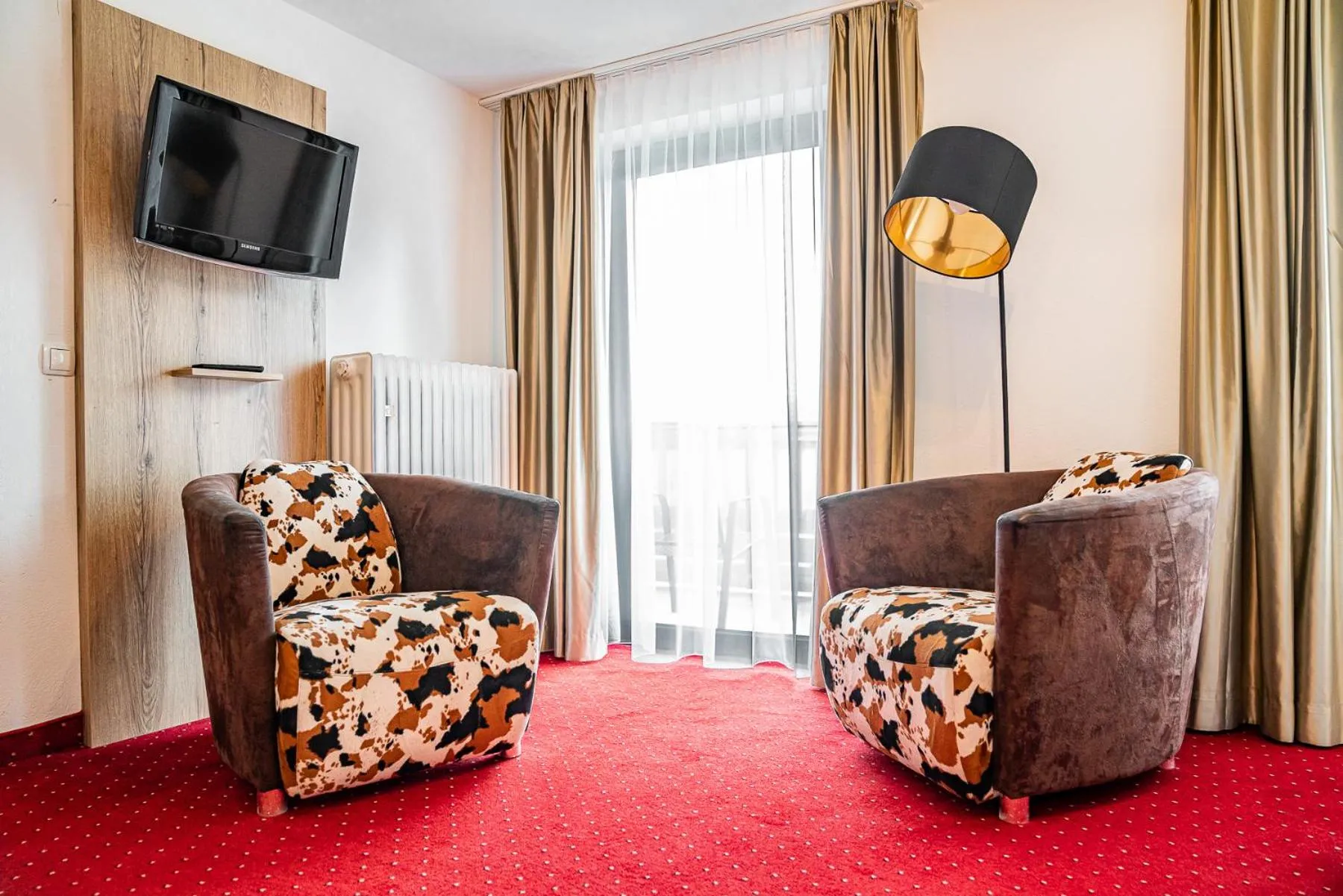 Seating area in Berghotel & Chalets Adersberg Chiemgau Card kostenfrei