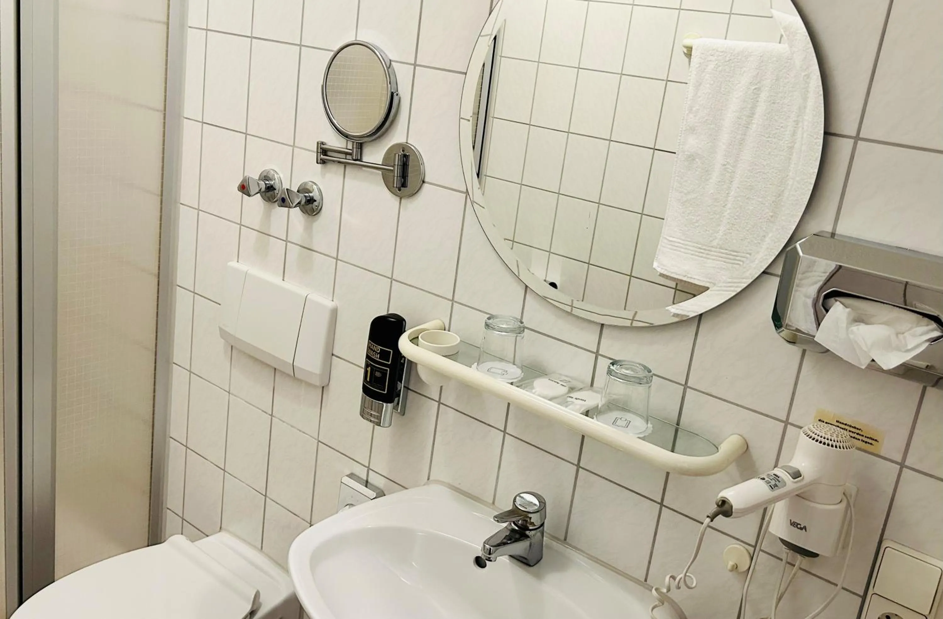 Shower in Adler Hotel Garni