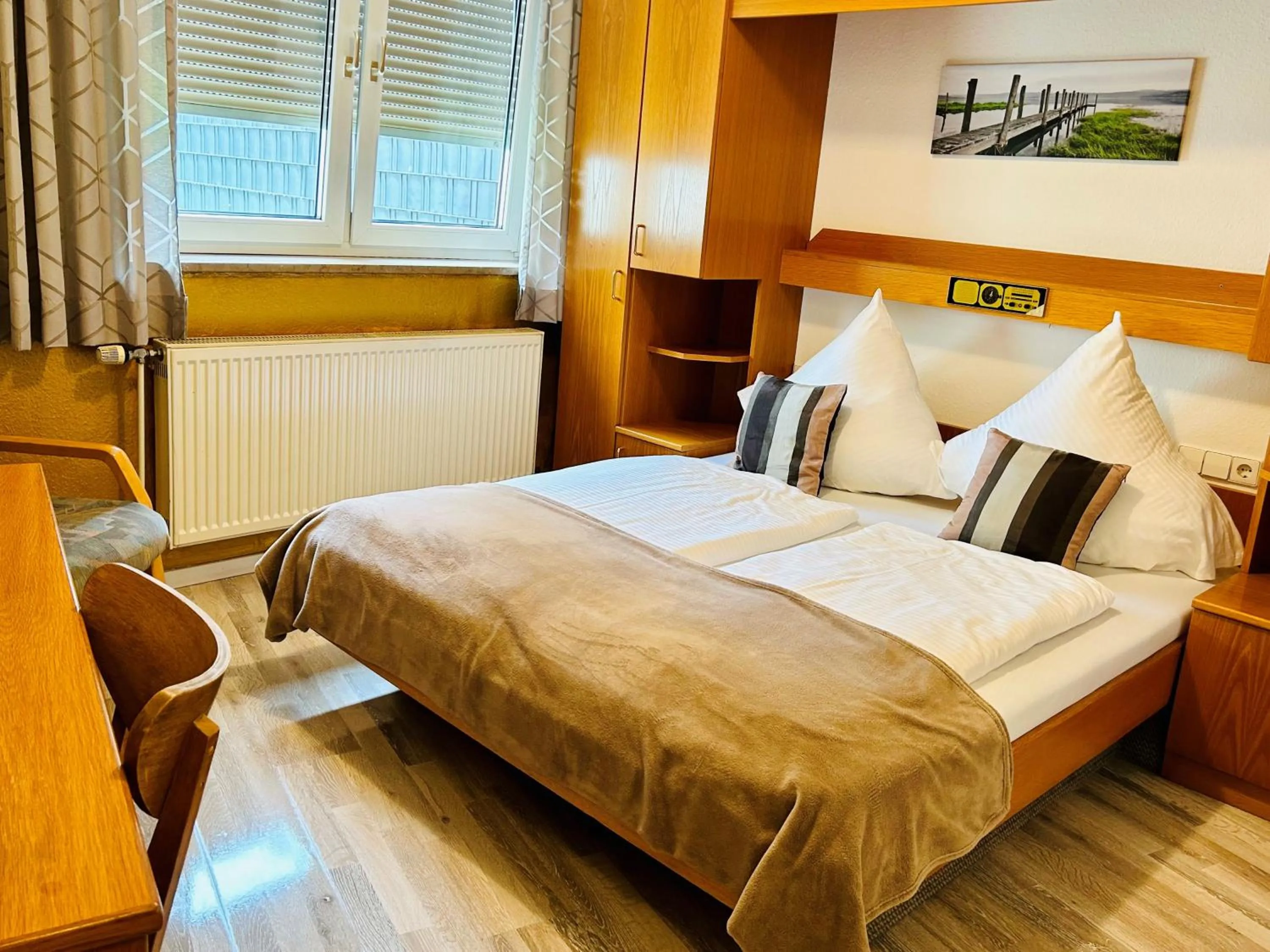 Bed in Adler Hotel Garni