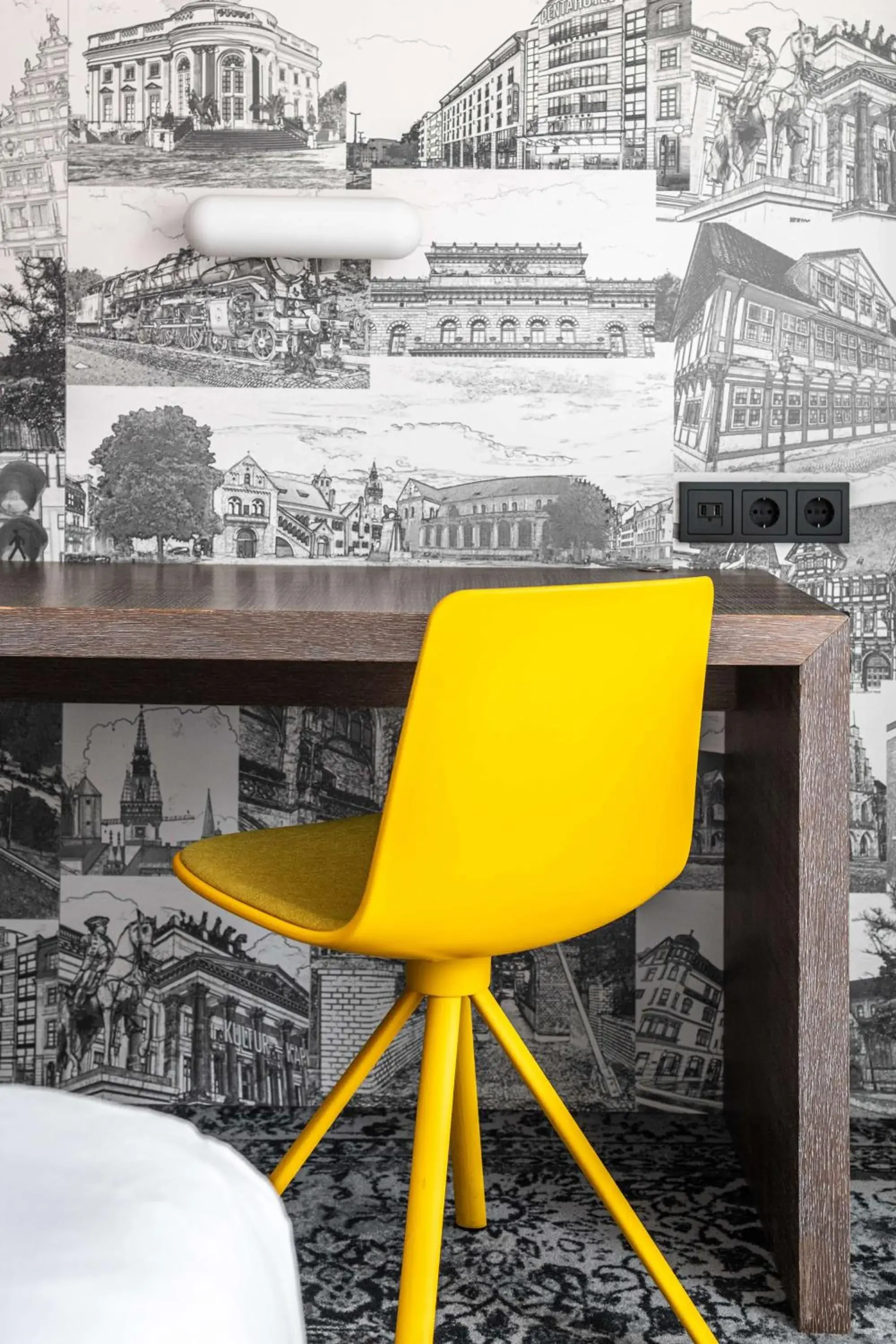 Bedroom in pentahotel Braunschweig Bedroom in pentahotel Braunschweig