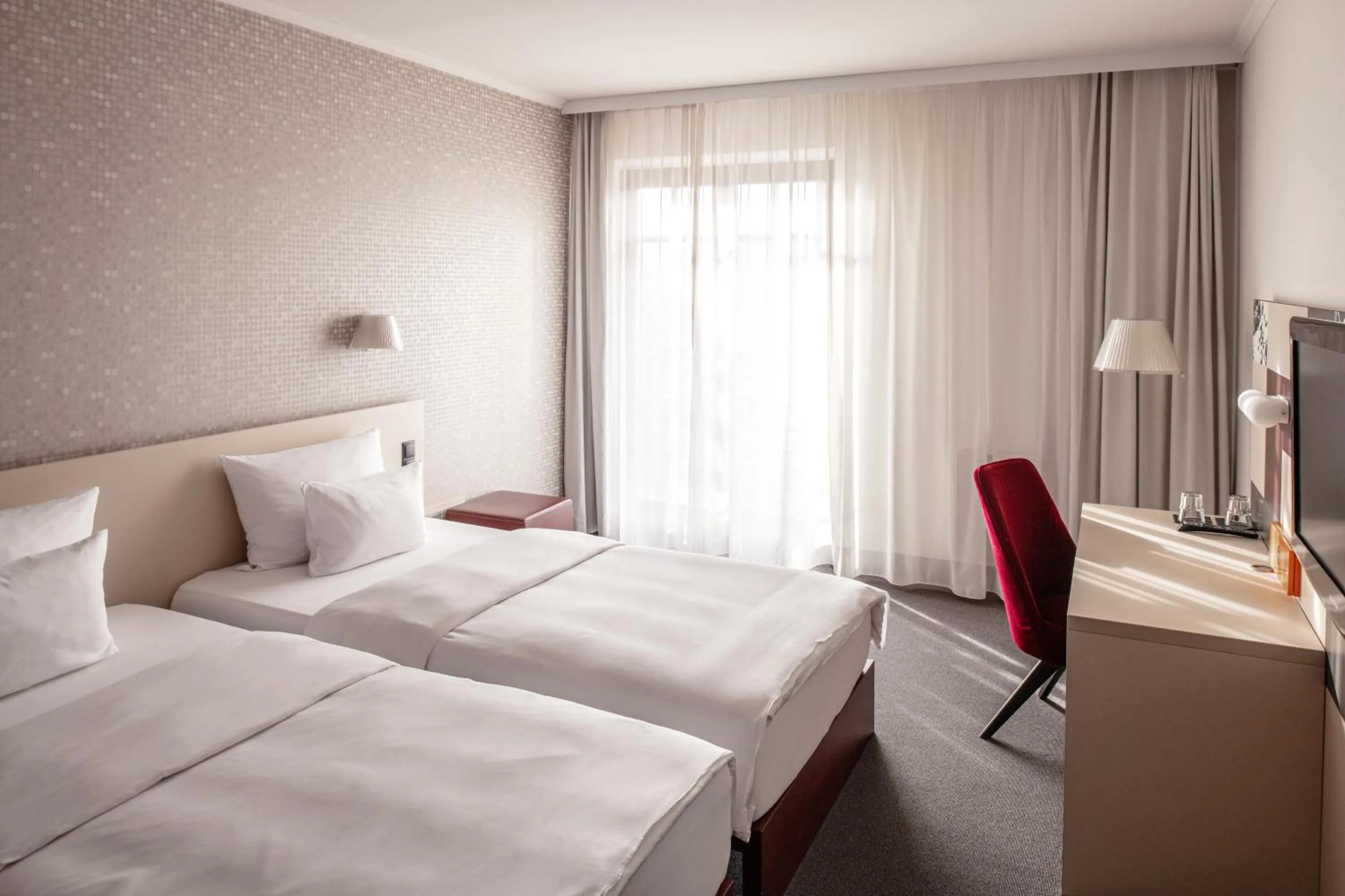 Bedroom, Bed in pentahotel Eisenach