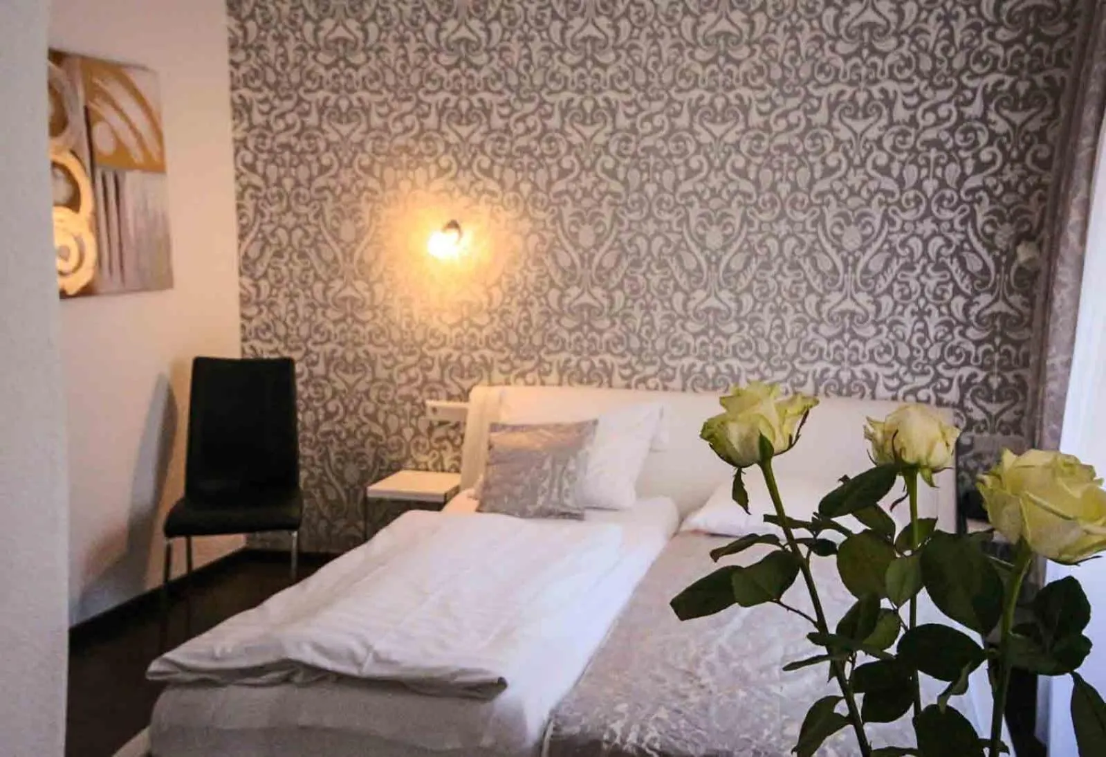 Bedroom, Bed in Hotel Luisenhof