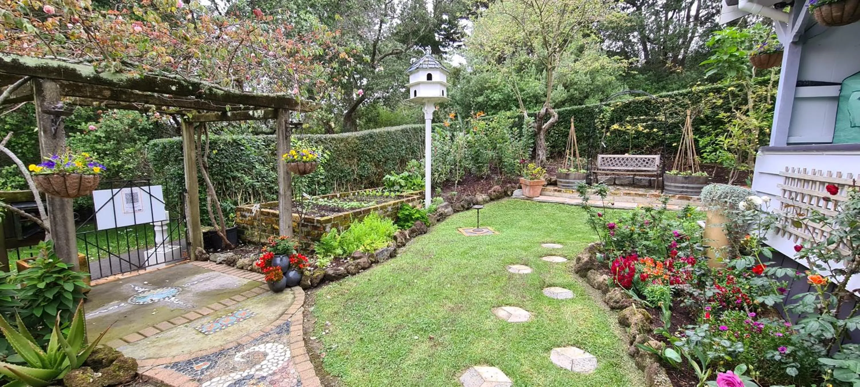 Garden in Dovecote House
