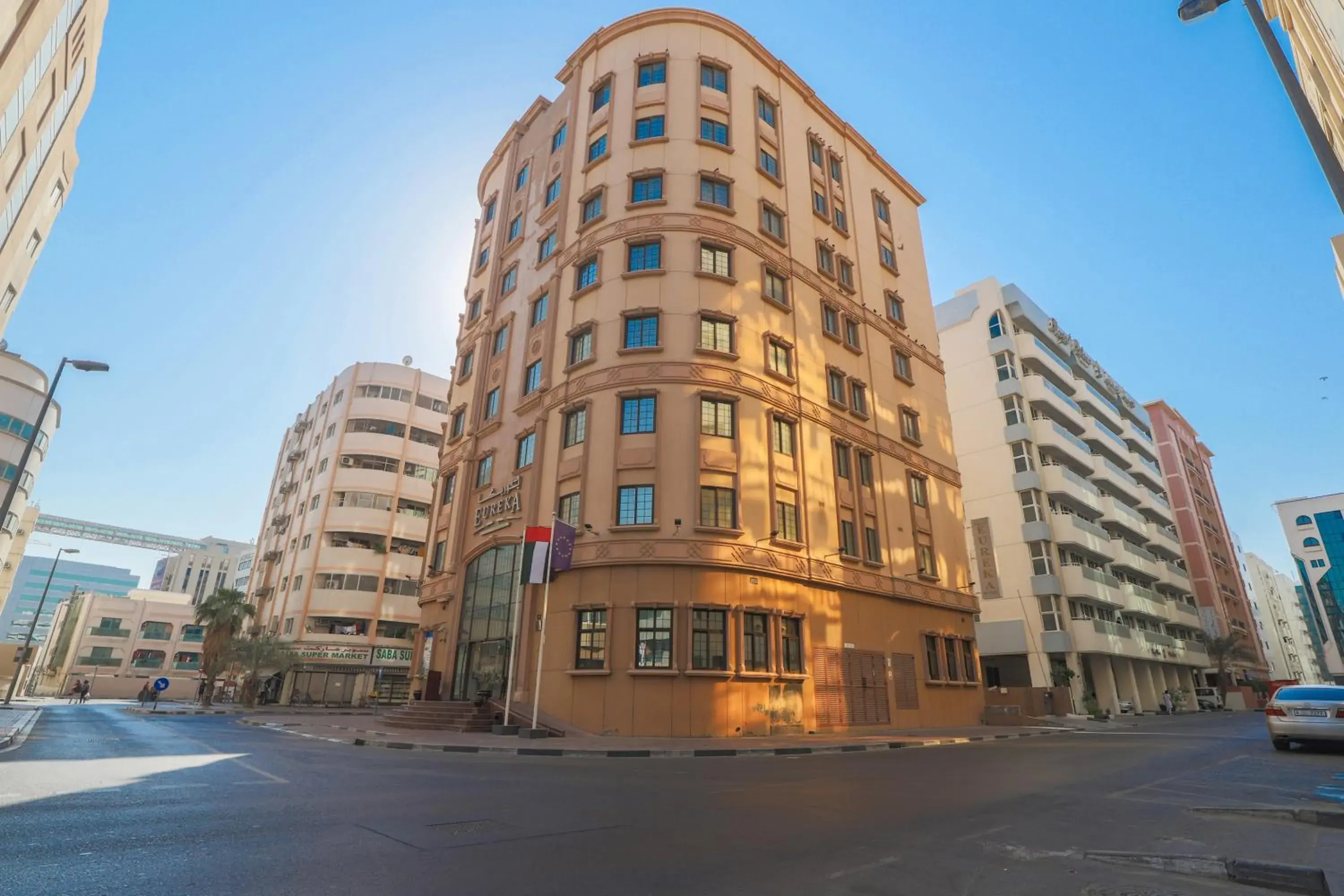 Property building in Eureka Hotel Property building in Eureka Hotel